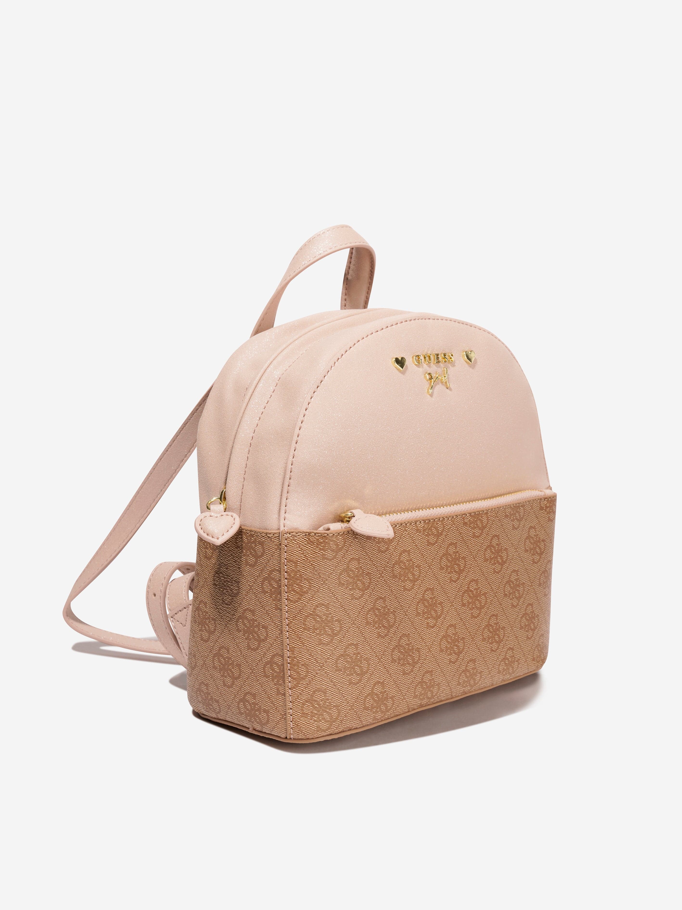 Guess Girls Logo Backpack in Beige