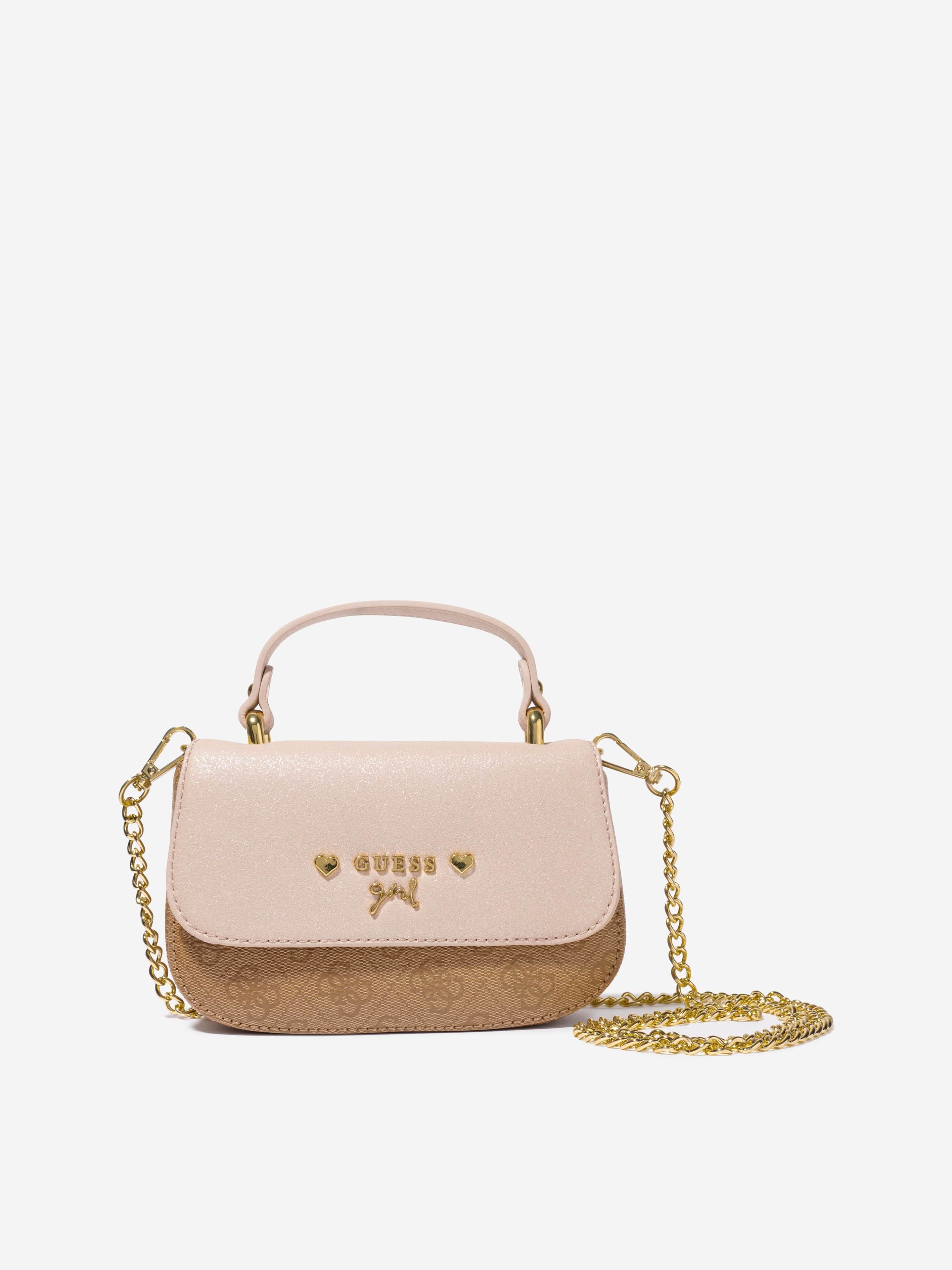 Guess Girls Crossbody Bag in Beige