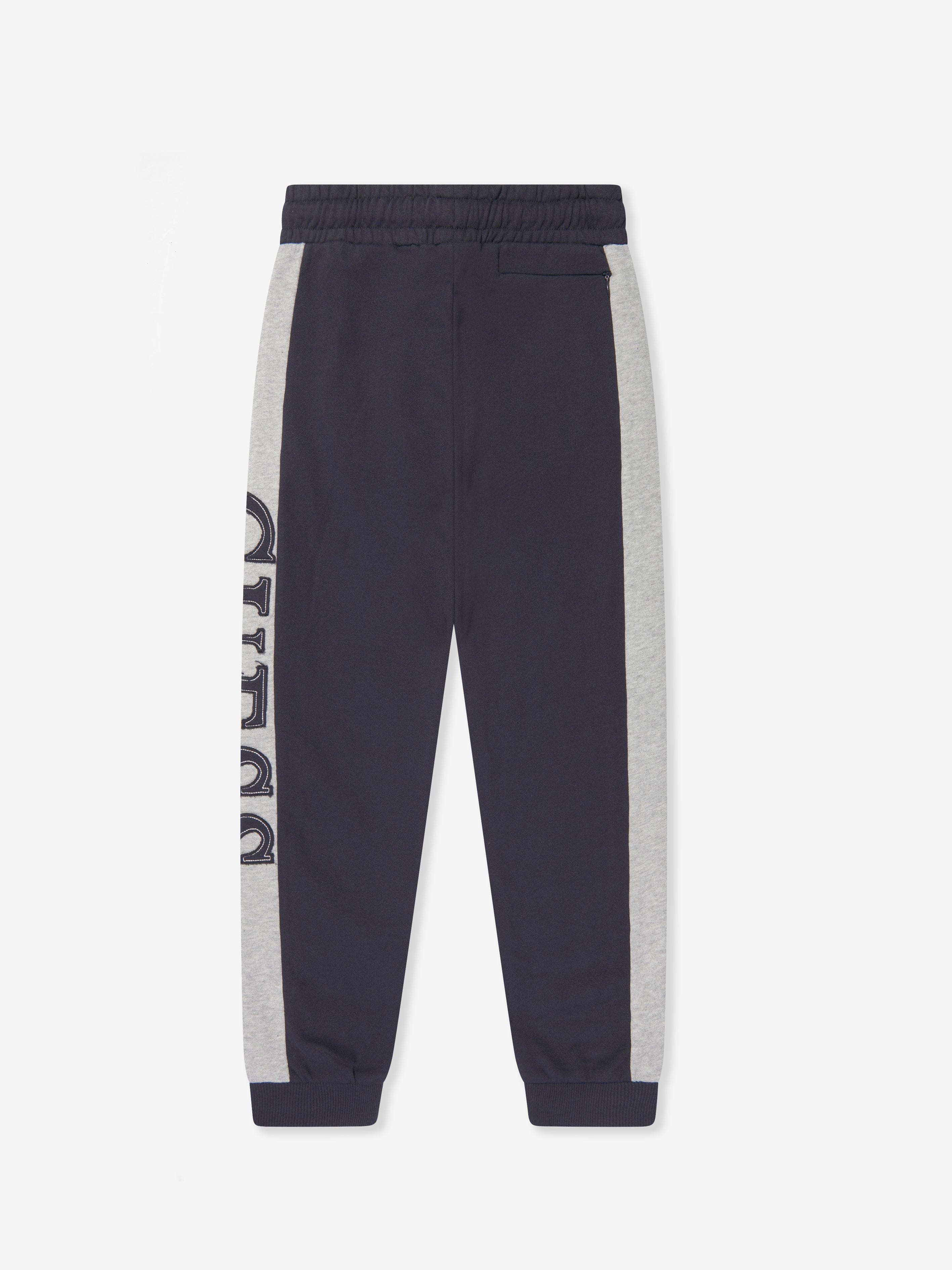 Guess Boys Logo Joggers in Navy