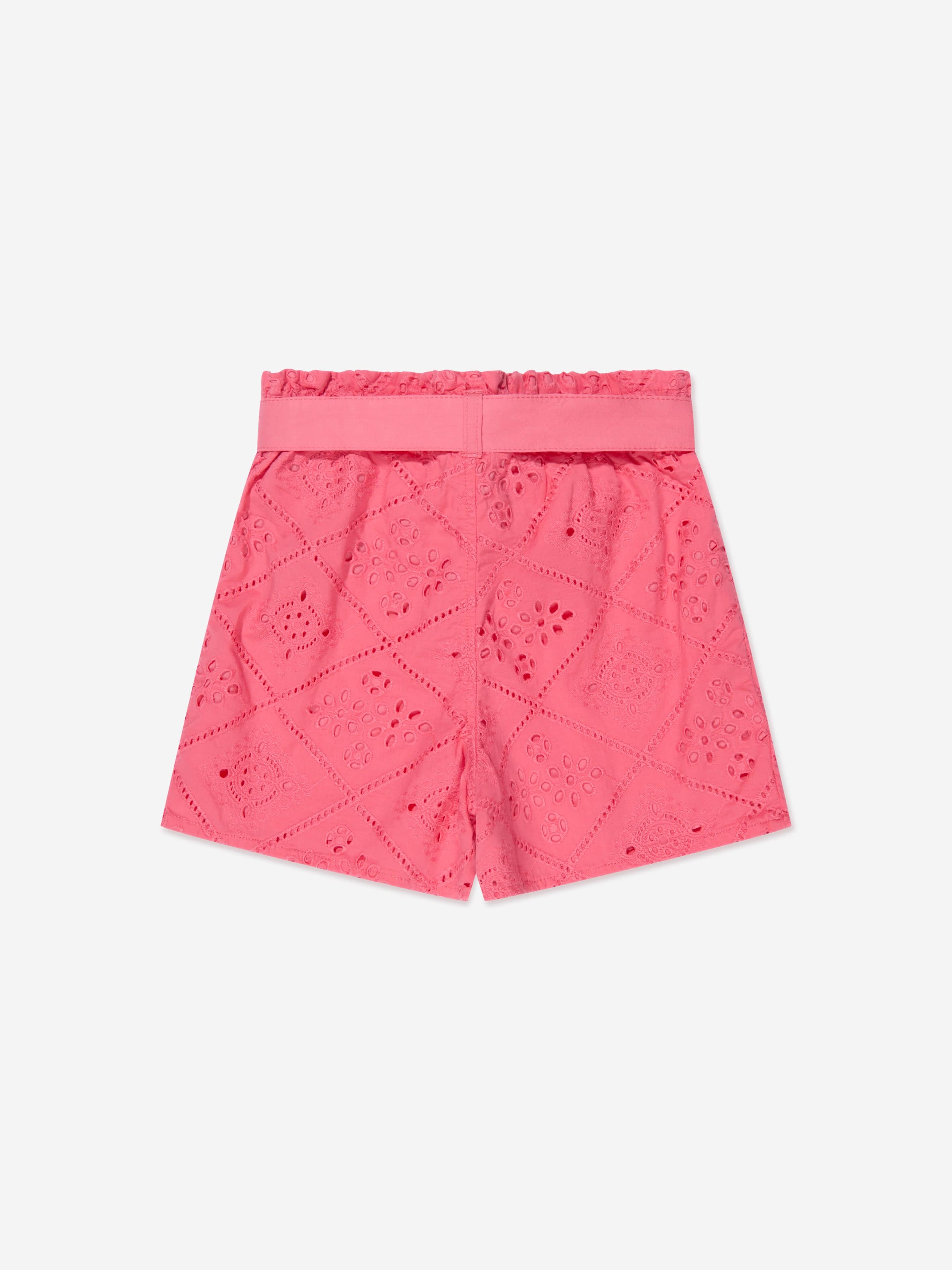 Guess Girls Sangallo Shorts in Pink