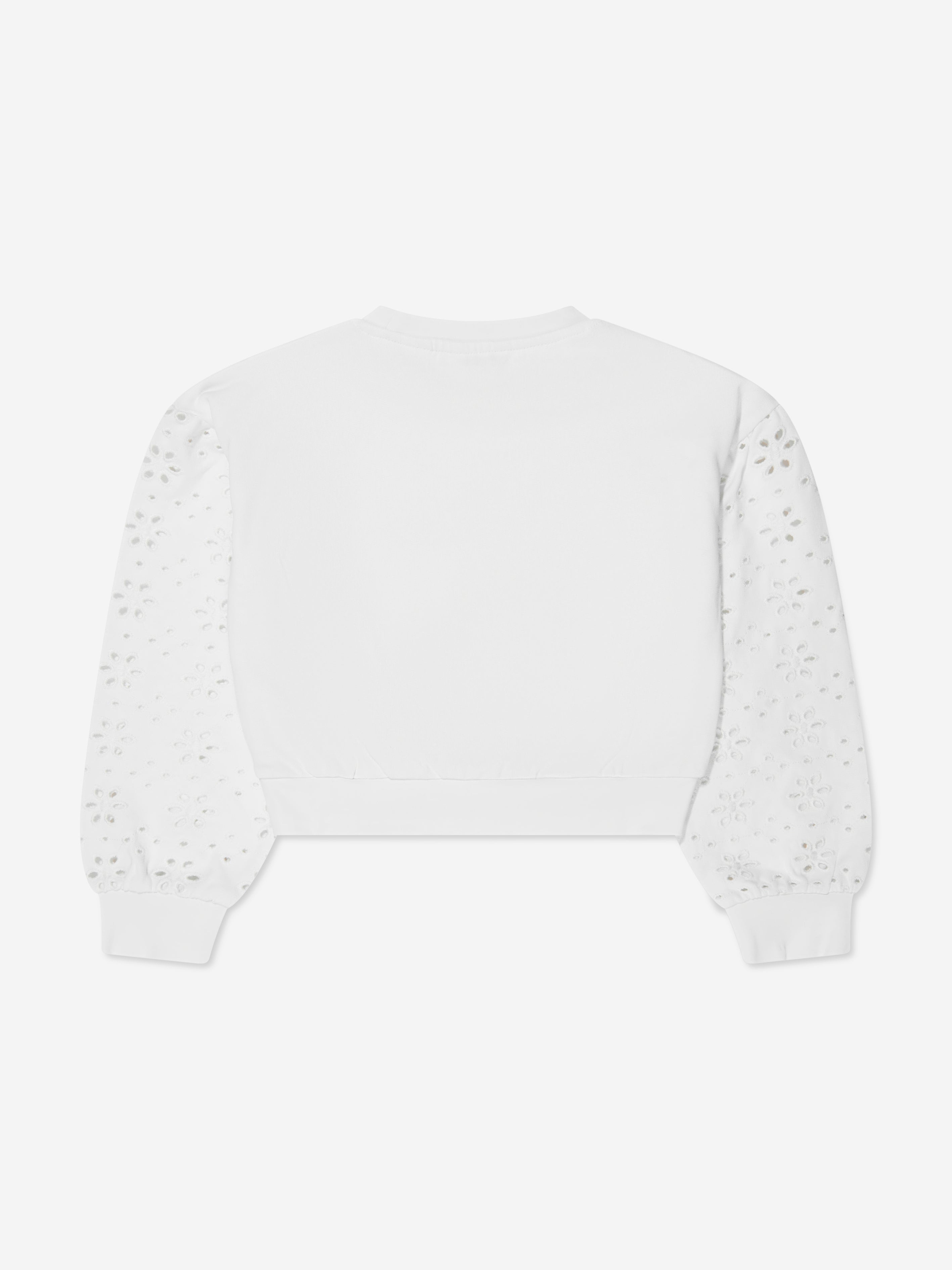 Guess Girls Sangallo Sweatshirt in White