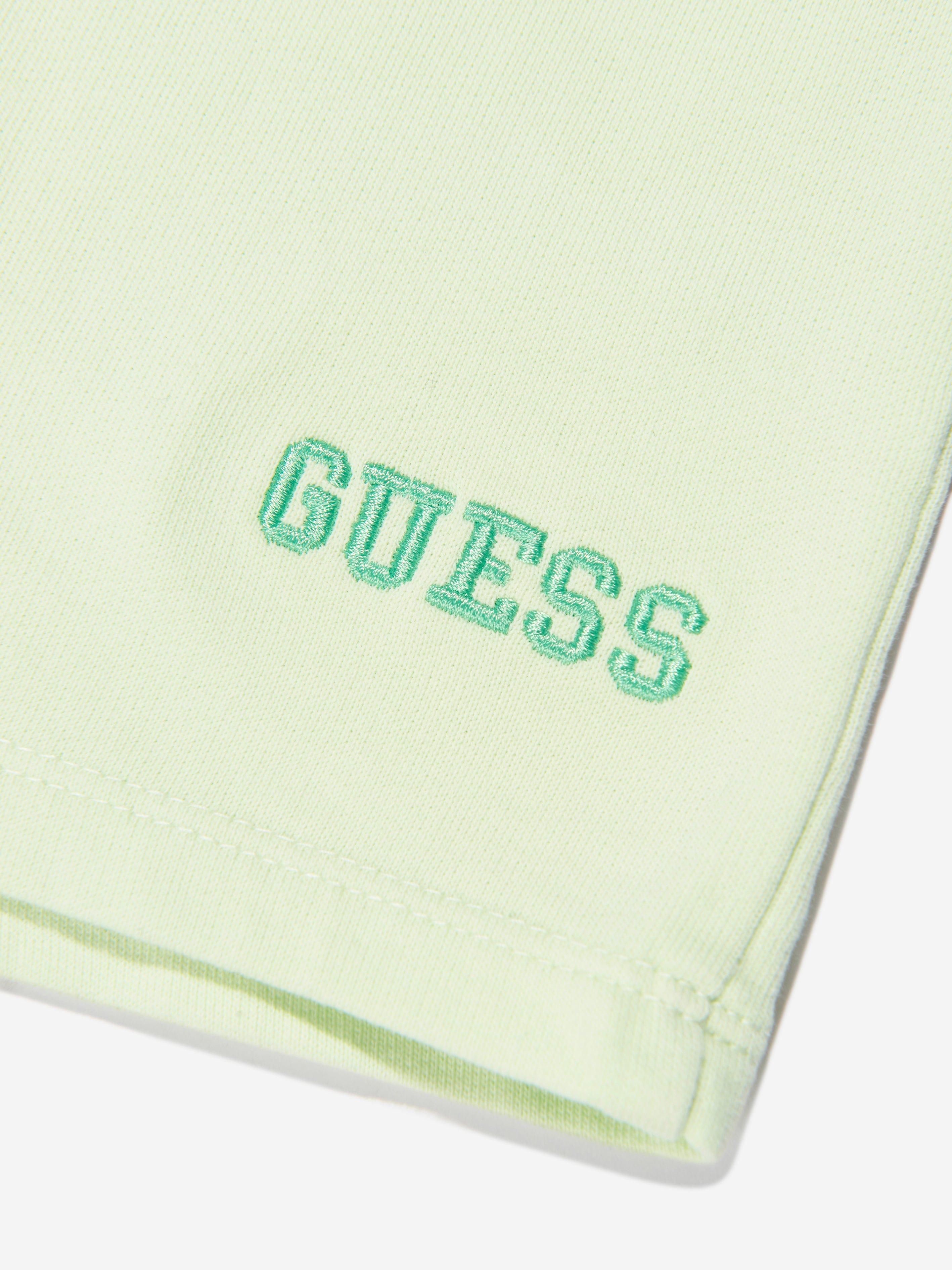 Guess Girls Active Shorts in Green