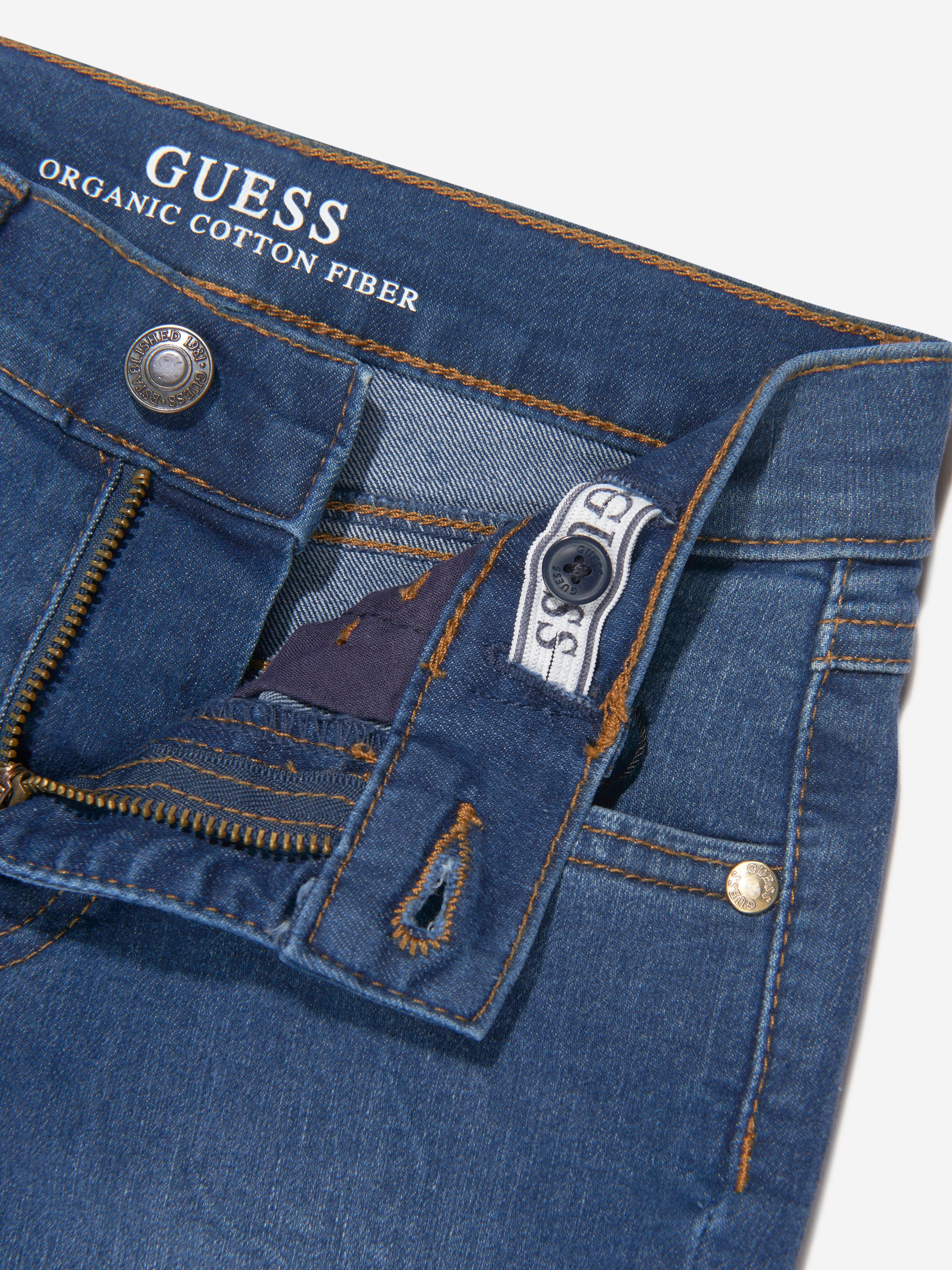 Guess Boys Denim Shorts in Blue