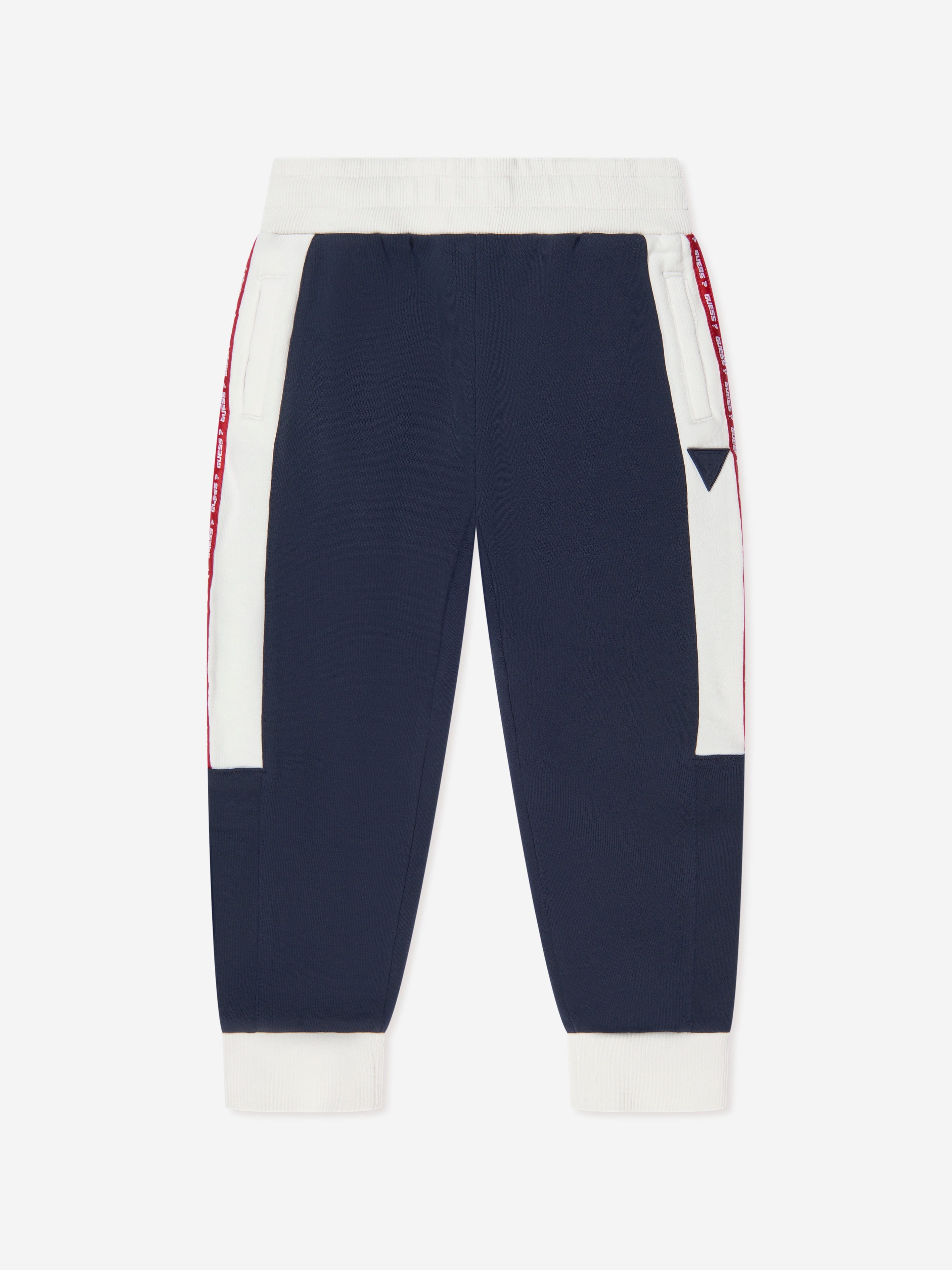 Guess Boys Logo Joggers in Navy