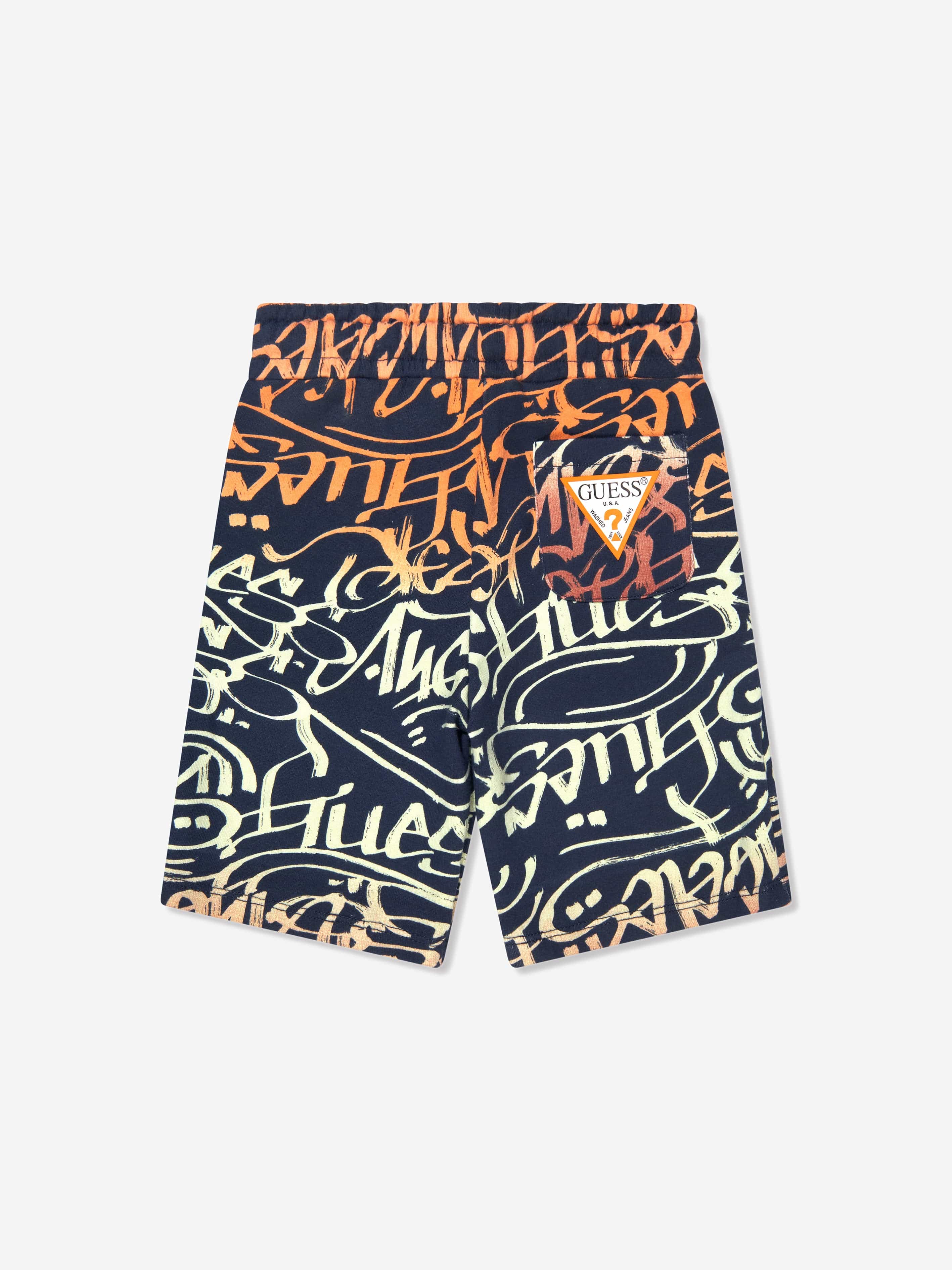 Guess Boys Logo Shorts in Multicolour