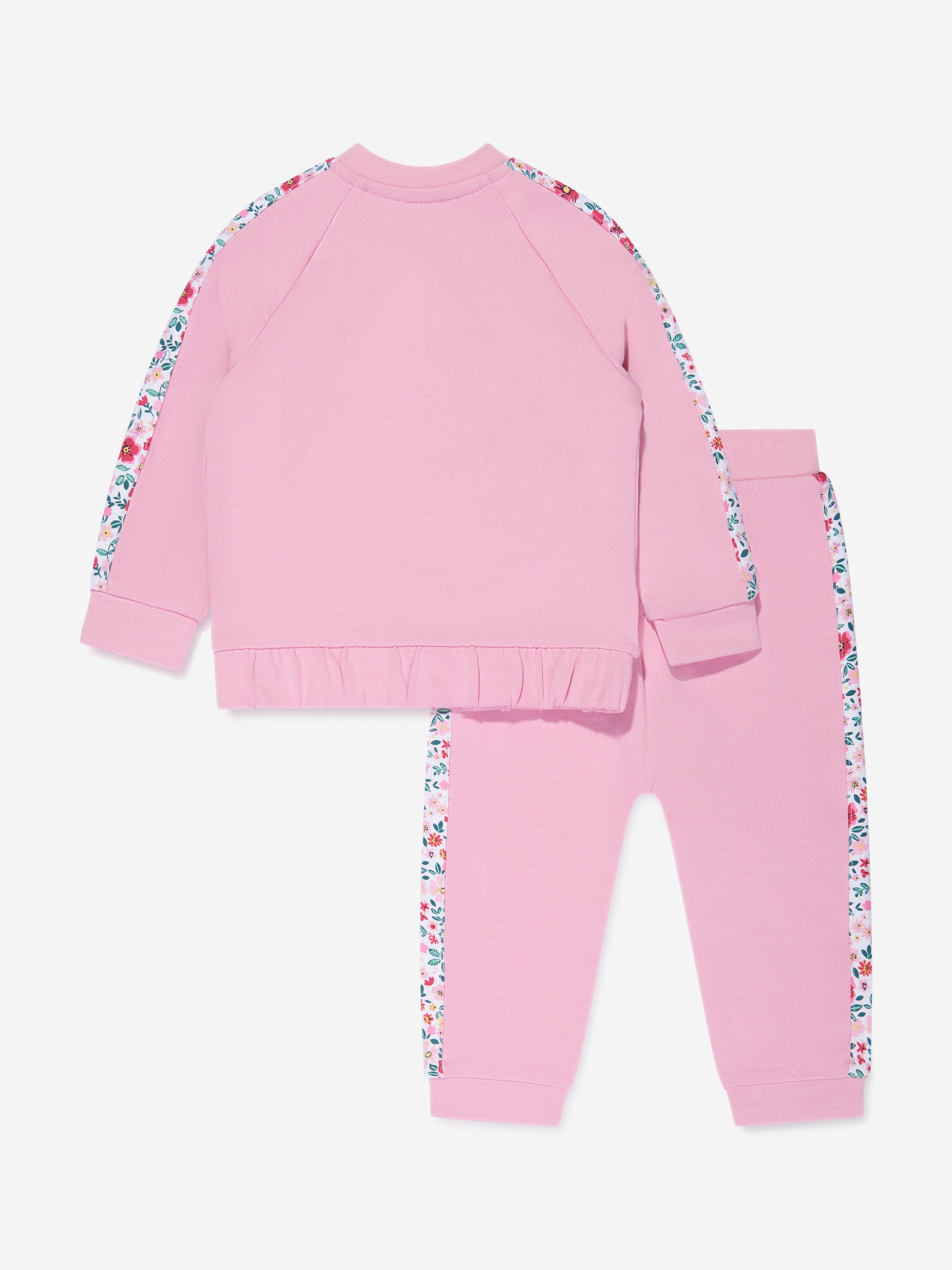 Guess Baby Girls Tracksuit in Pink