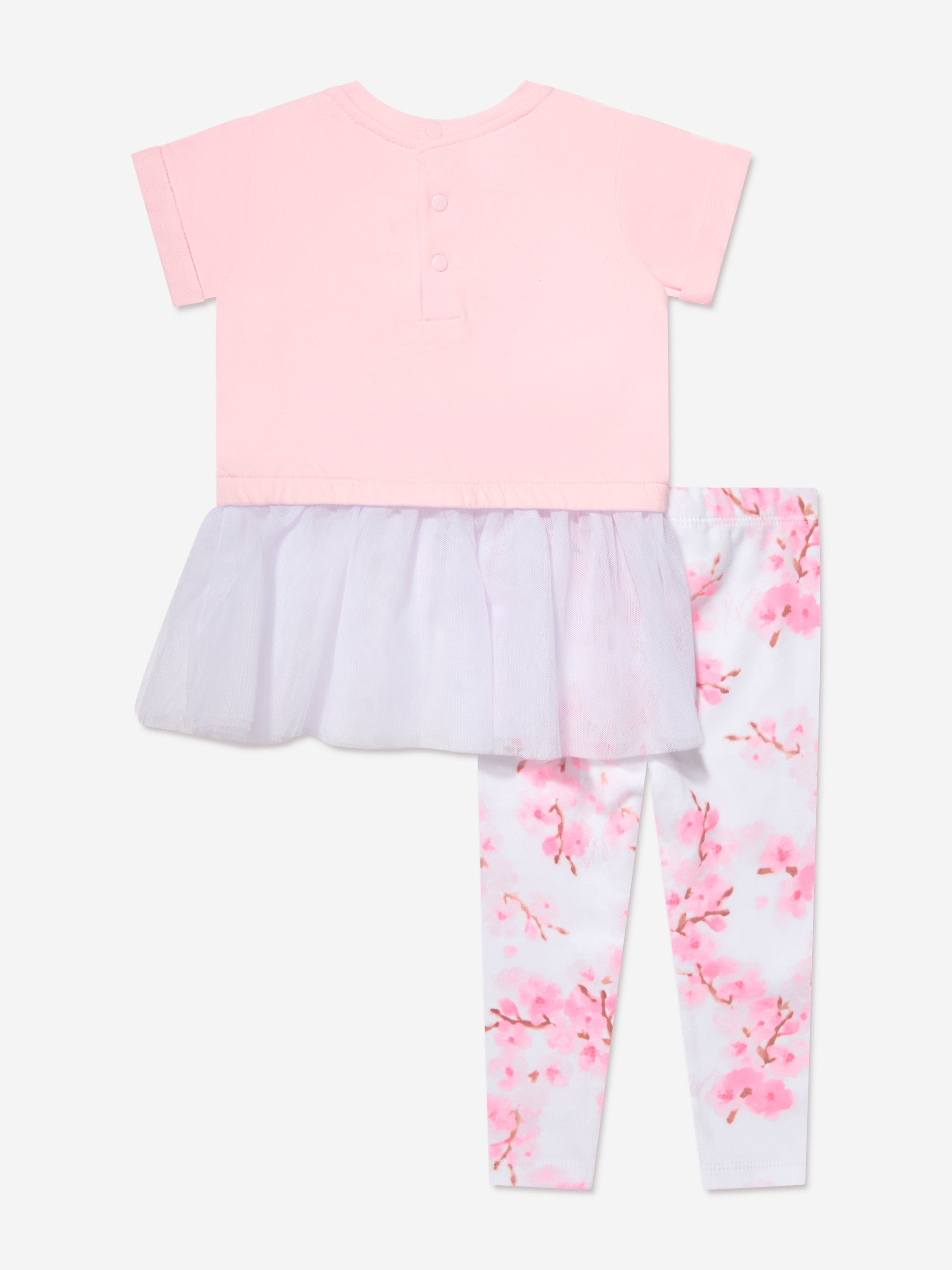 Guess Baby Girls Leggings Set in Pink