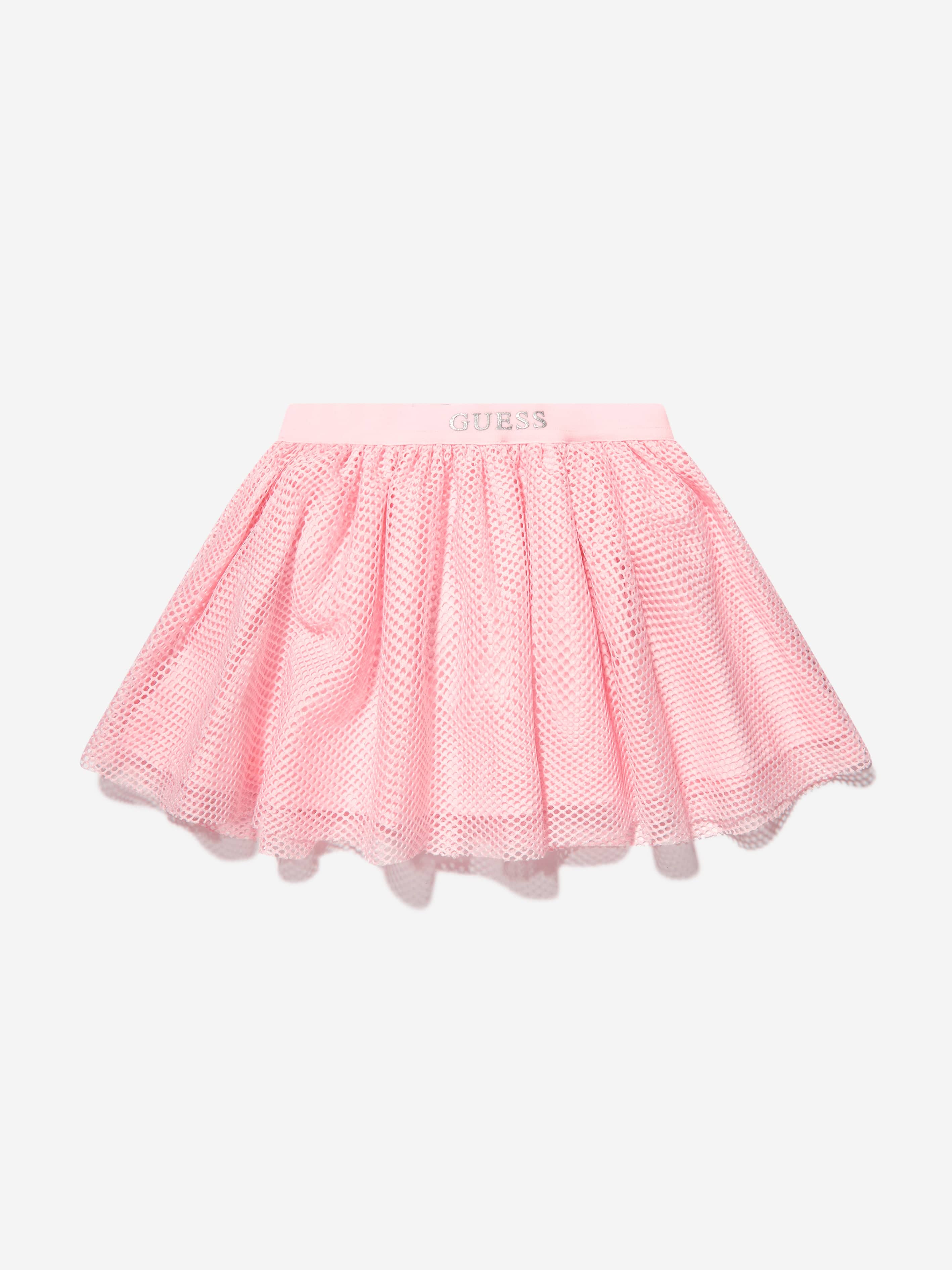 Guess Baby Girls Tulle Skirt Set in White