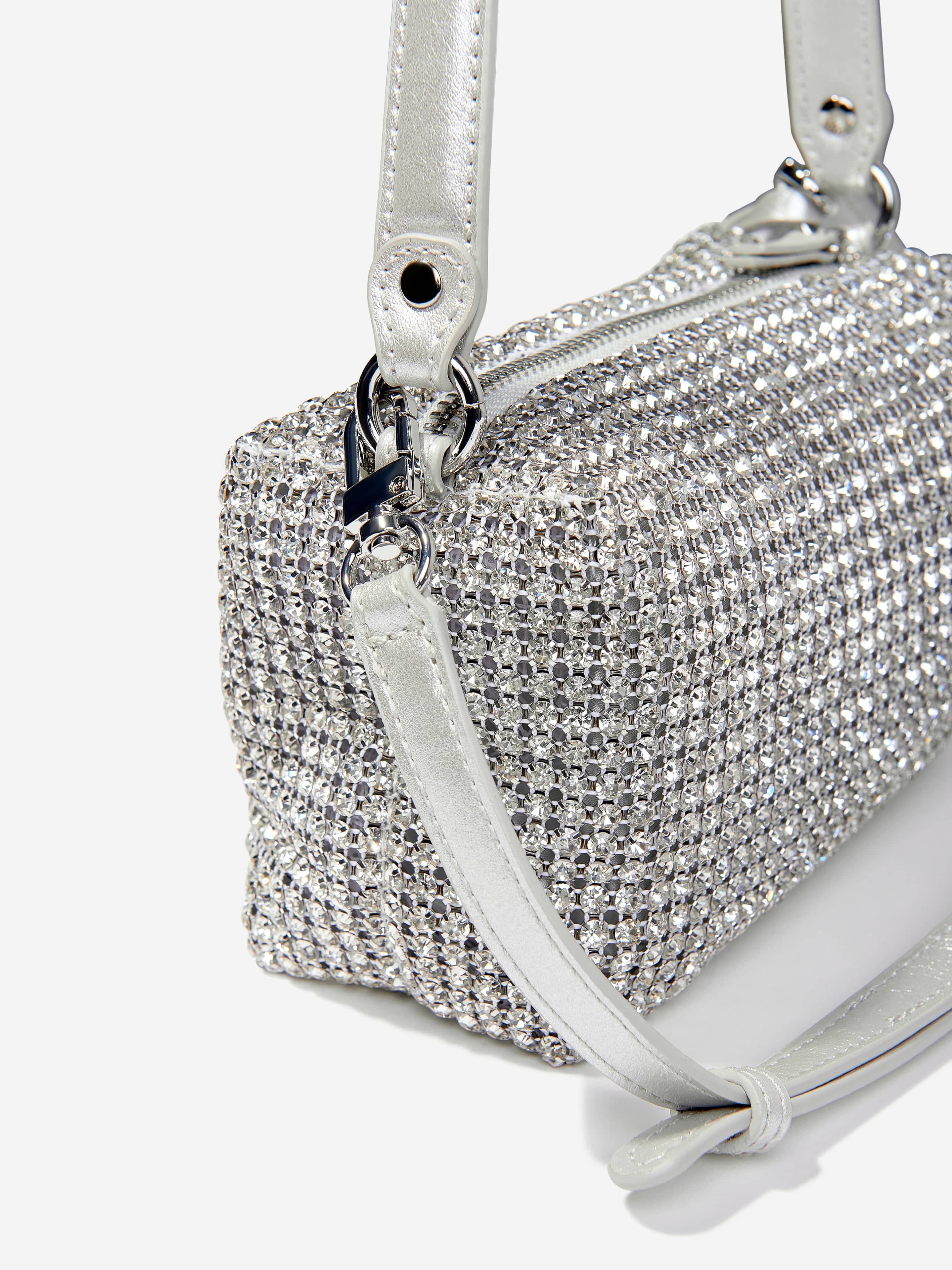 Guess Girls Crossbody Bag in Silver