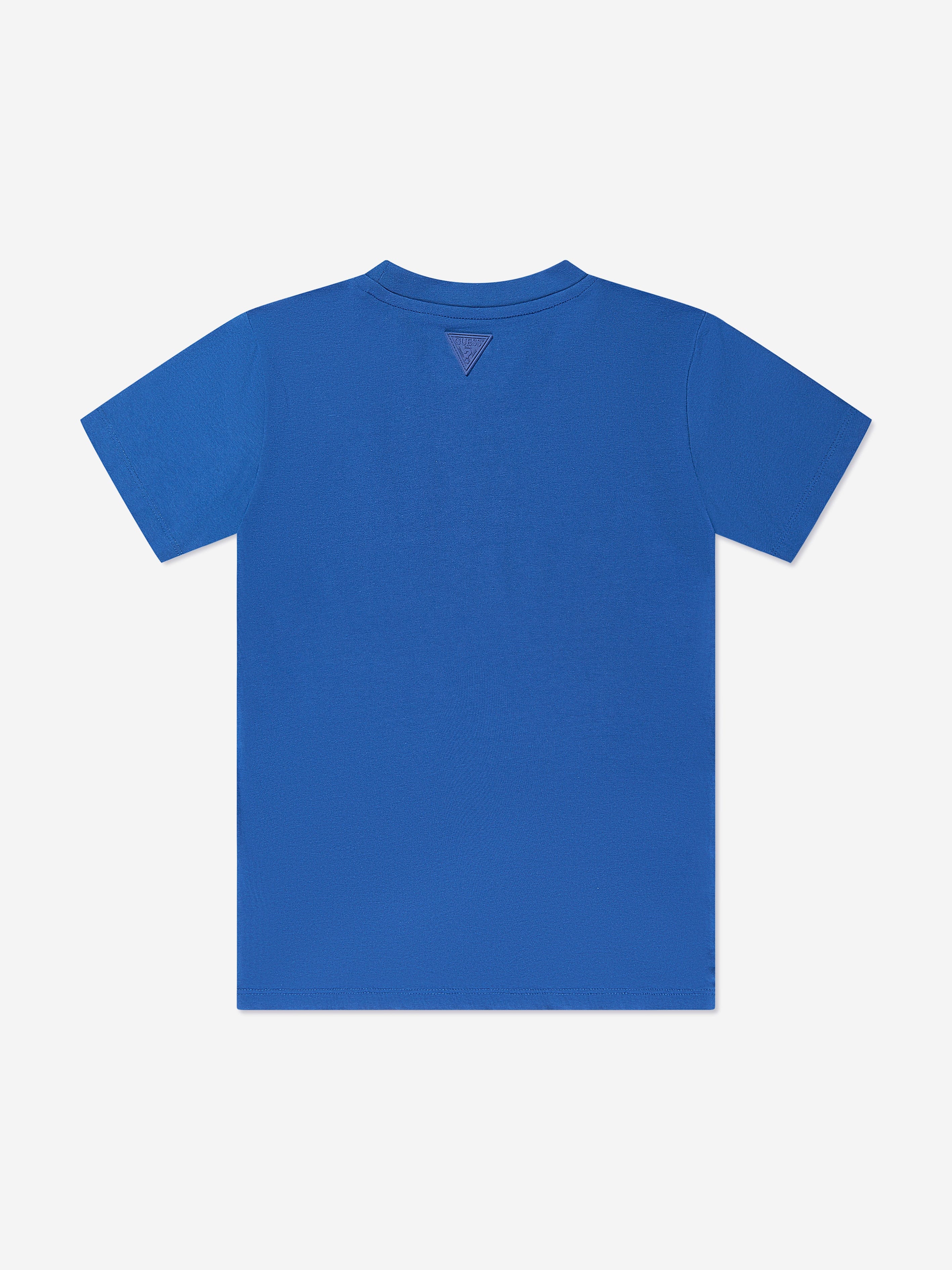 Guess Boys Logo T-Shirt in Blue