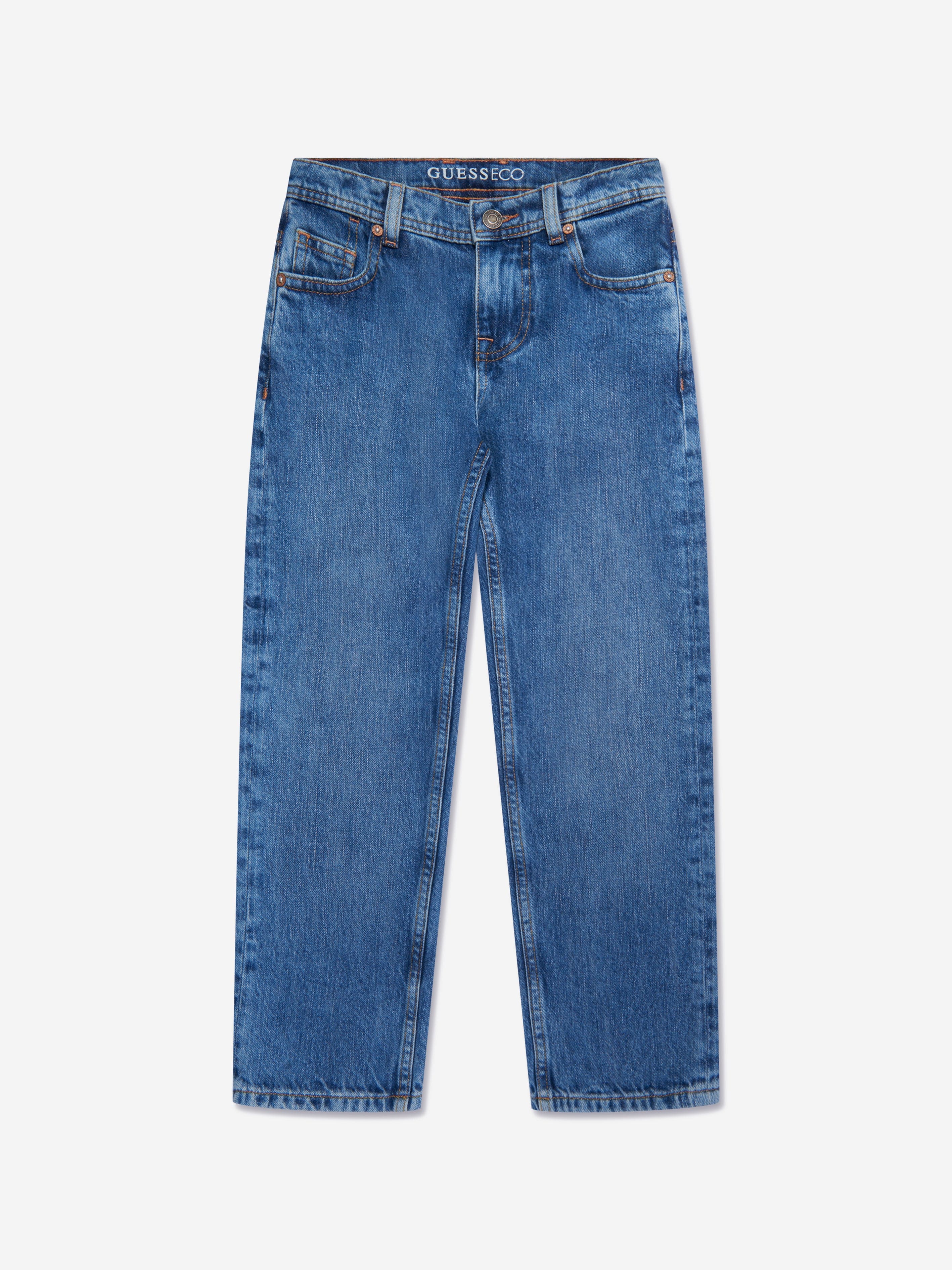 Guess Boys Wide Leg Jeans in Blue