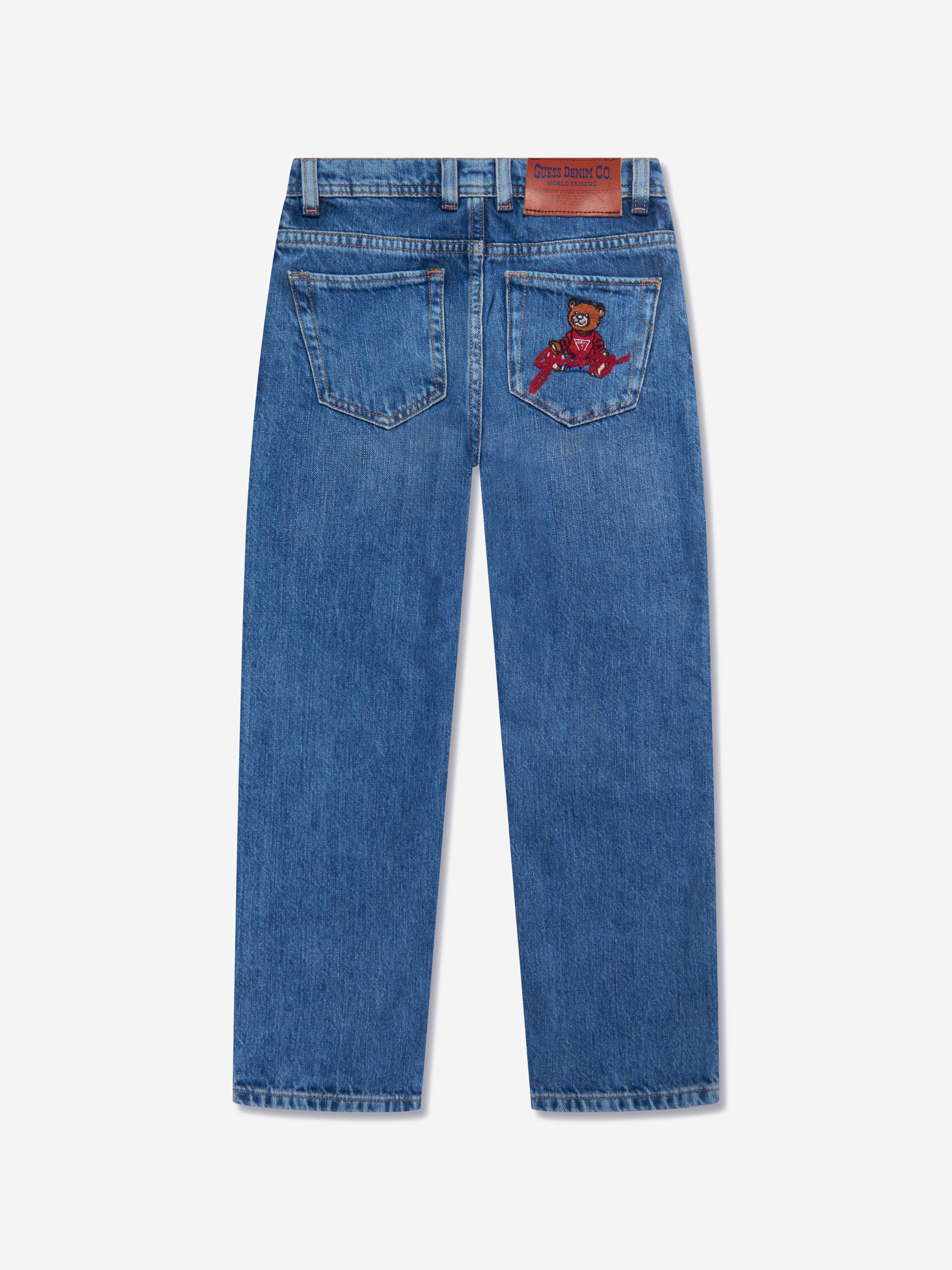 Guess Boys Wide Leg Jeans in Blue