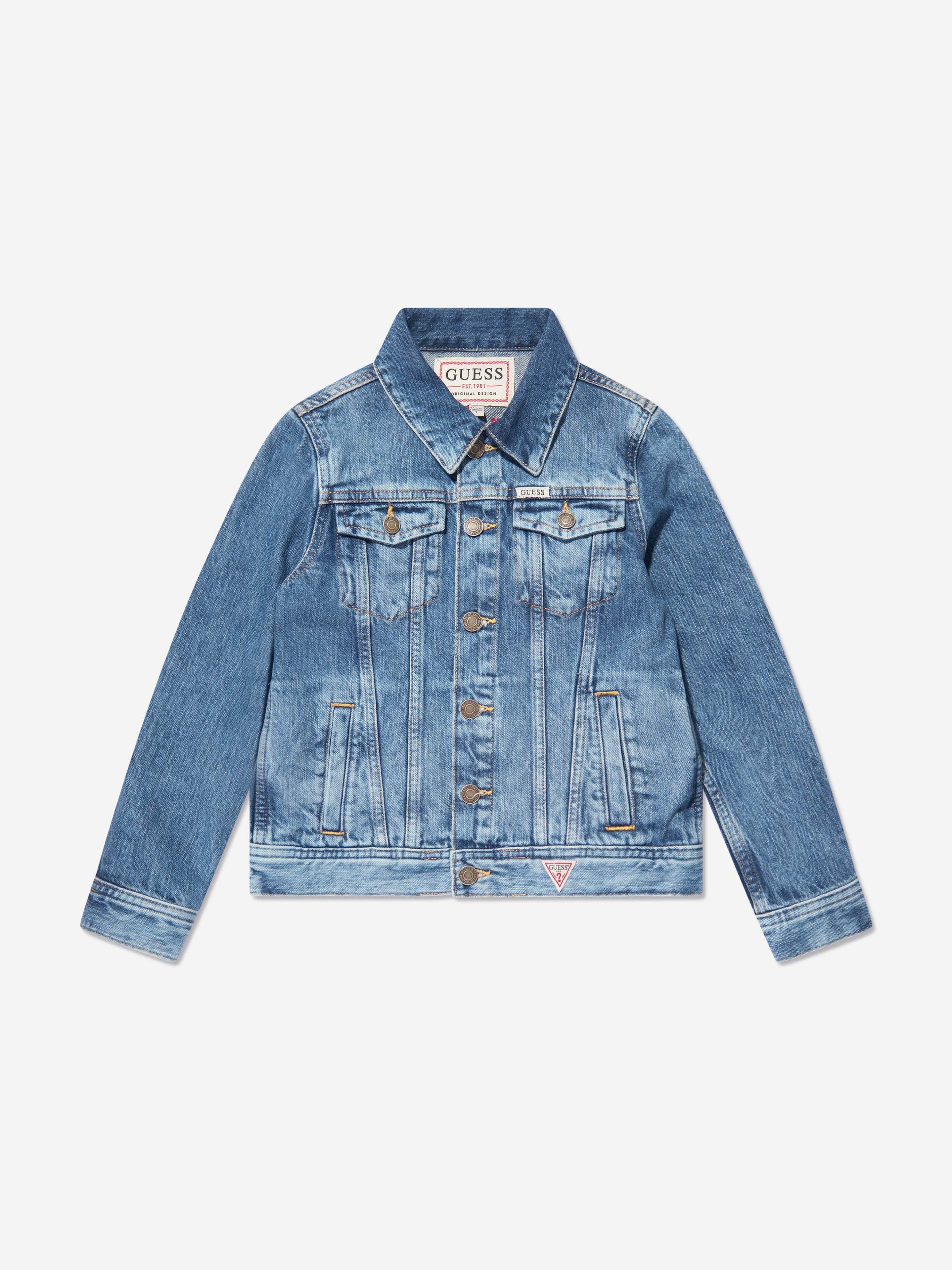 Guess Boys Denim Jacket in Blue