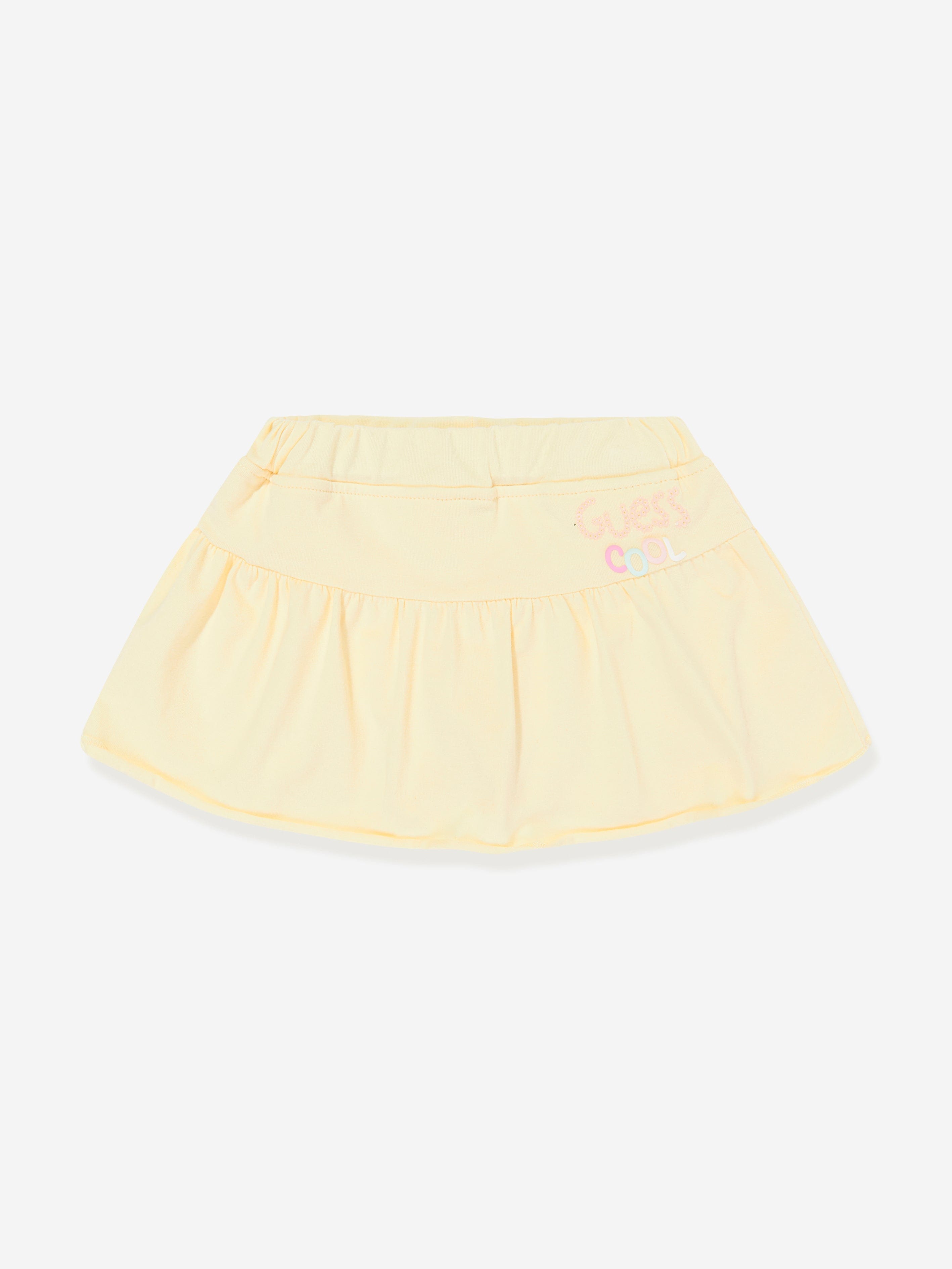 Guess Baby Girls Skirt Set in White