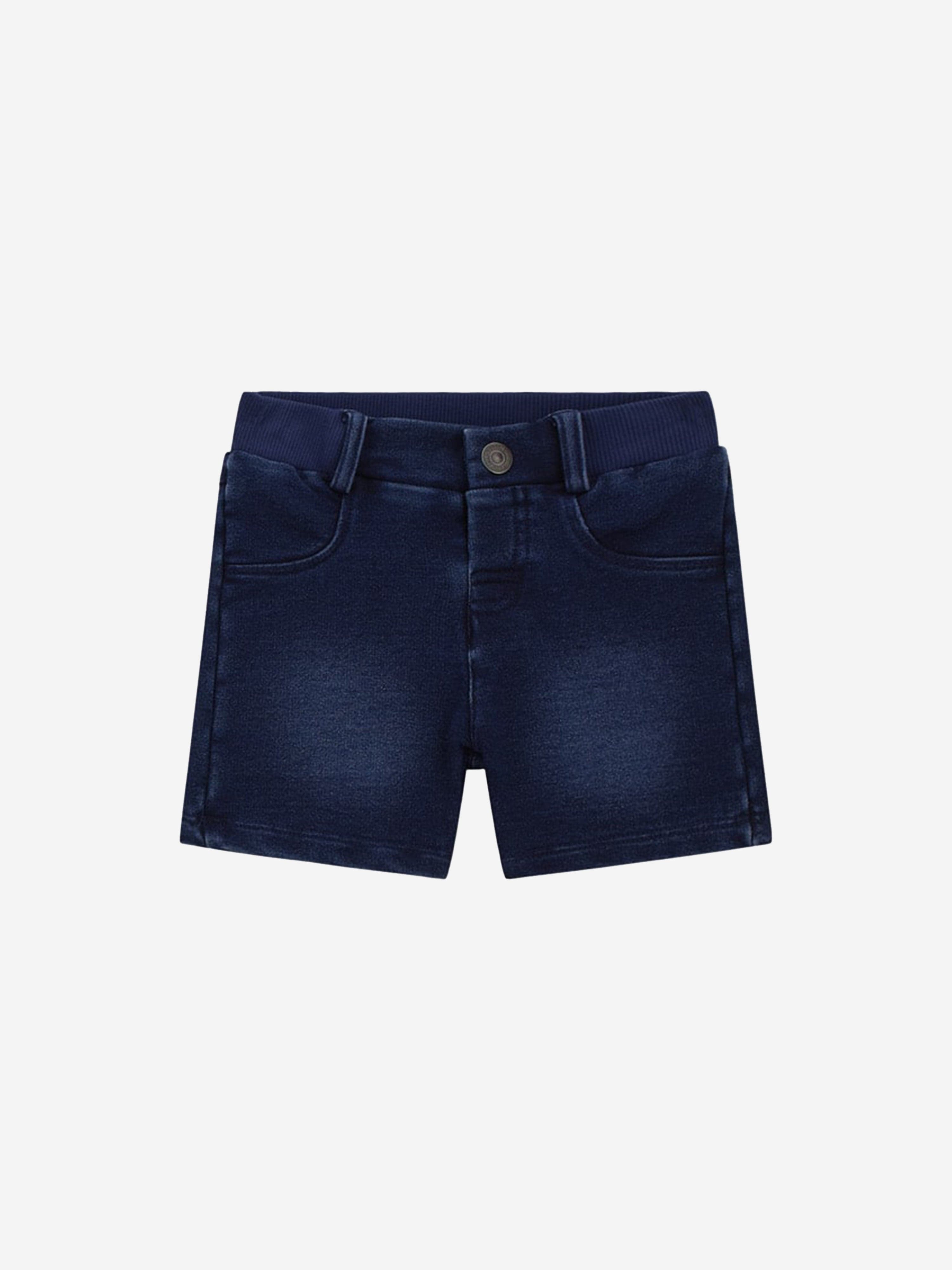 Guess Baby Boys Denim Shorts Set in Blue