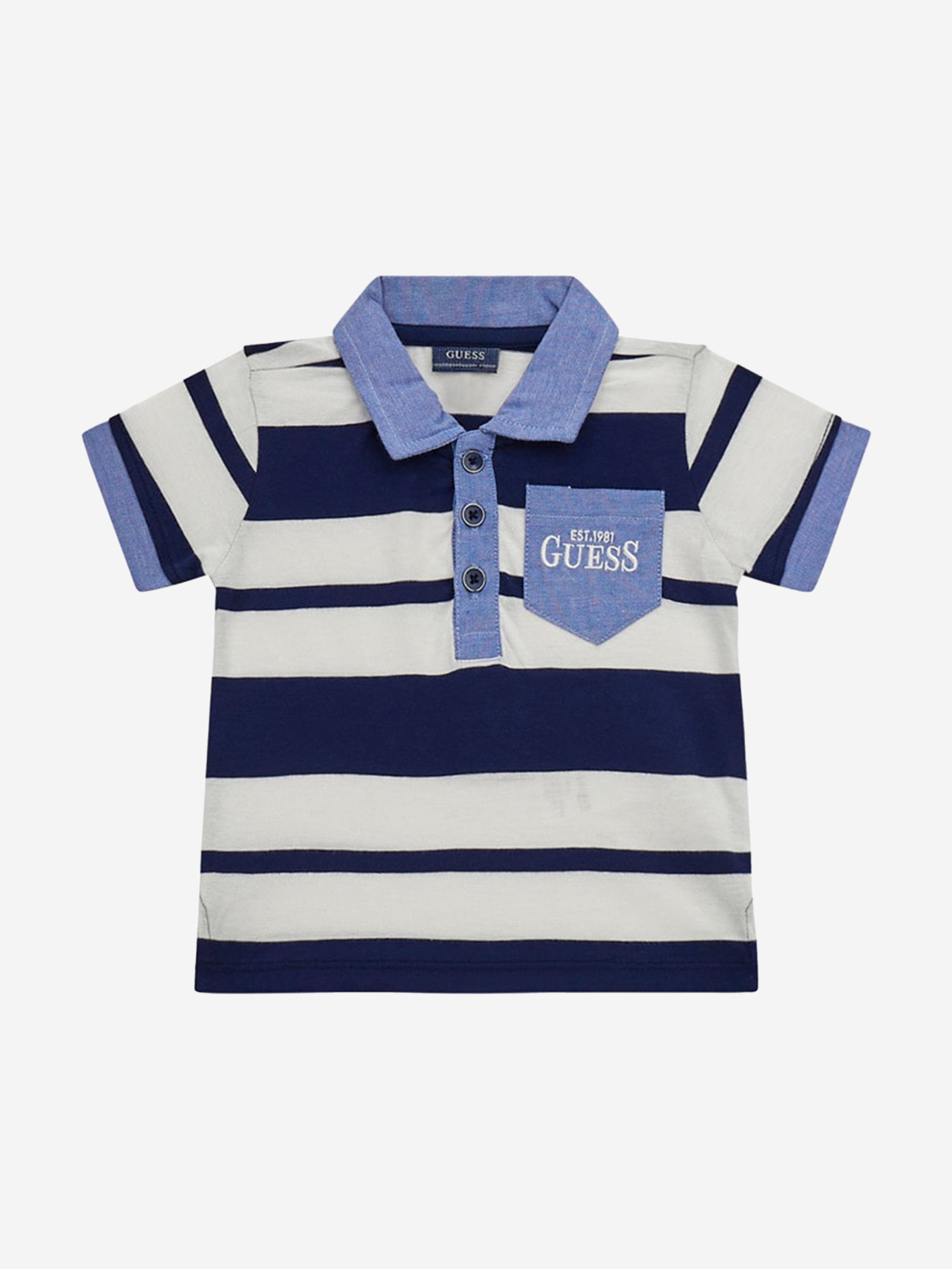 Guess Baby Boys Shorts Set in Blue