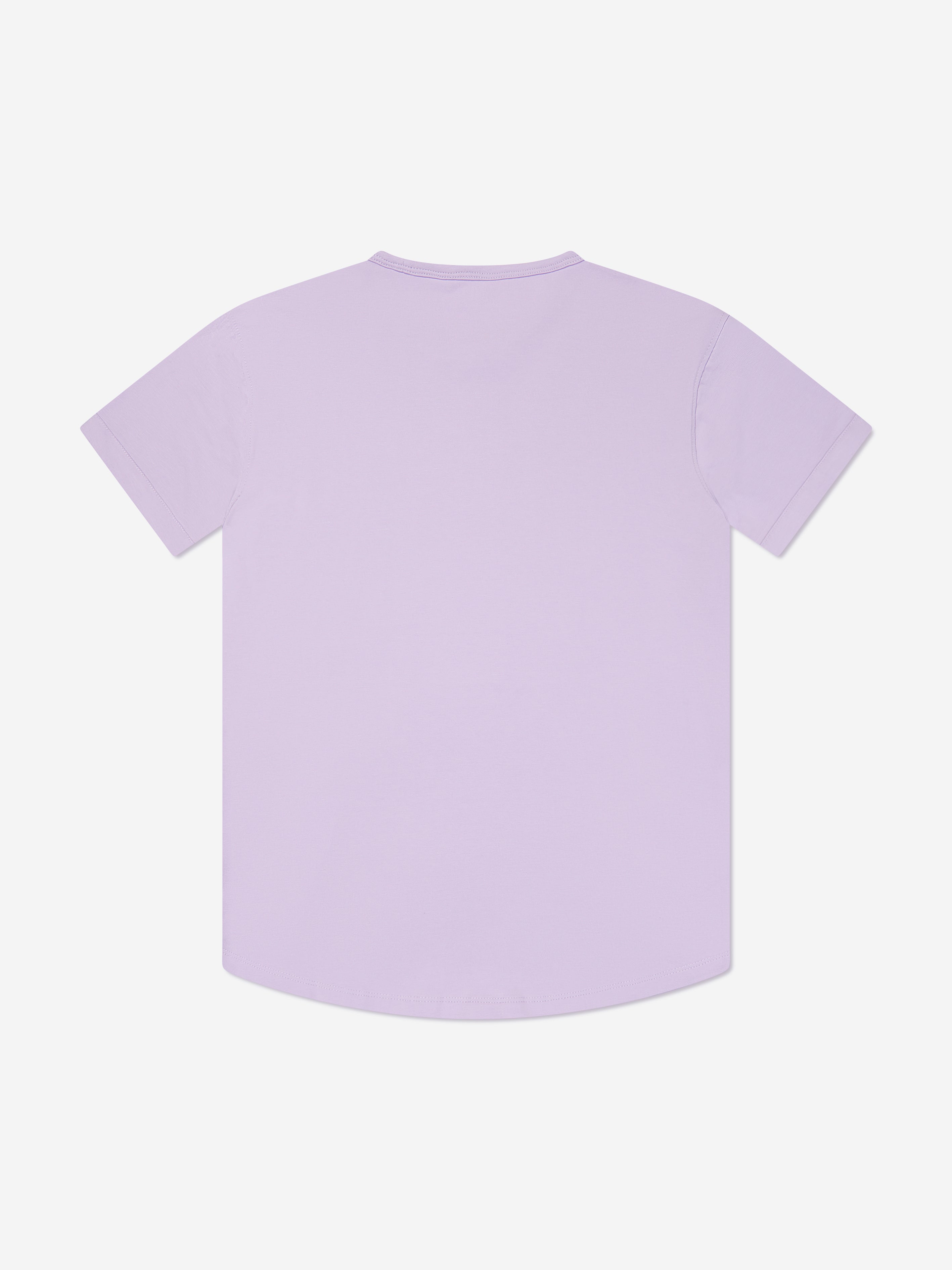 Guess Girls Logo T-Shirt in Purple