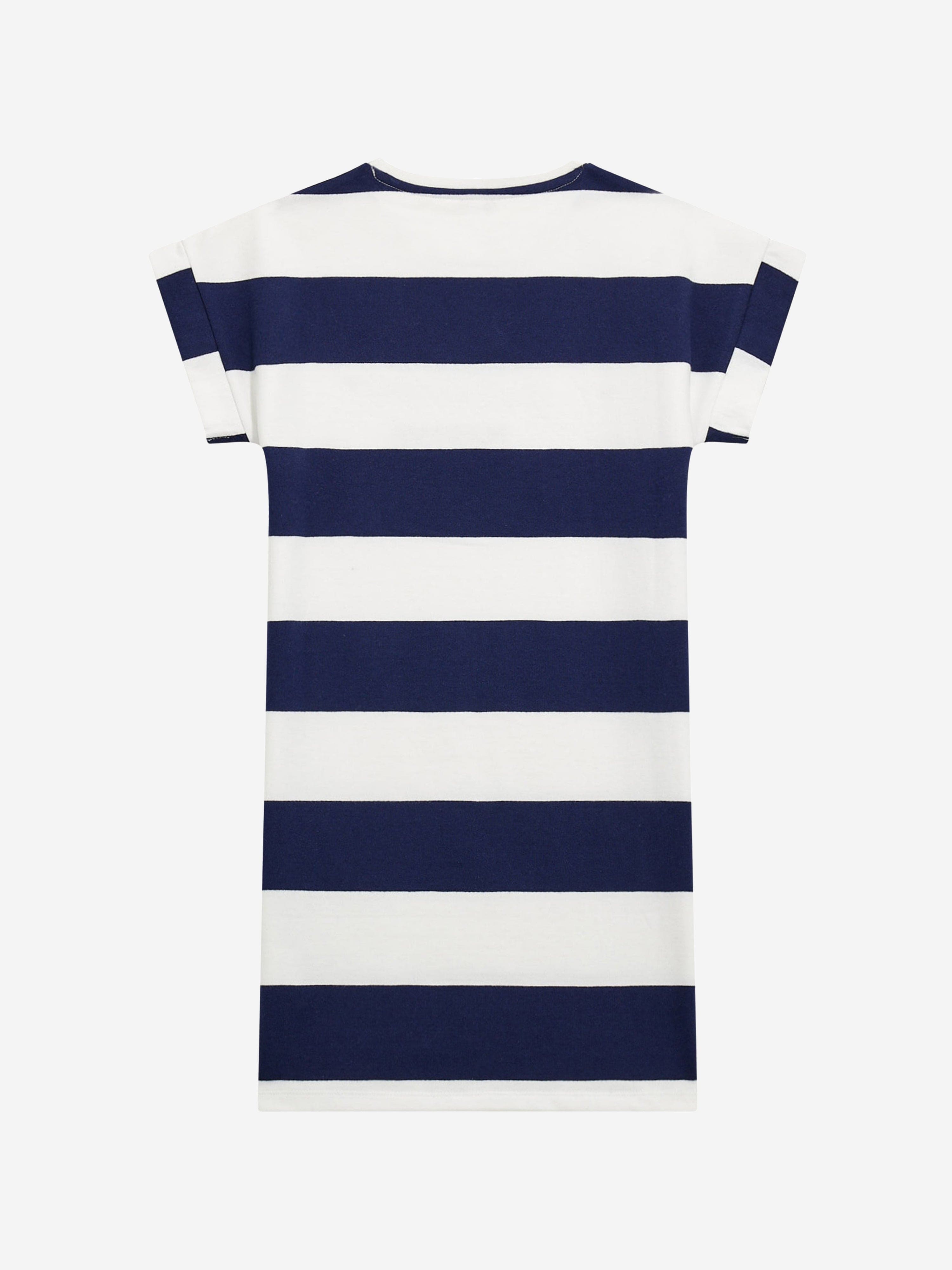 Guess Girls Striped Dress in Navy