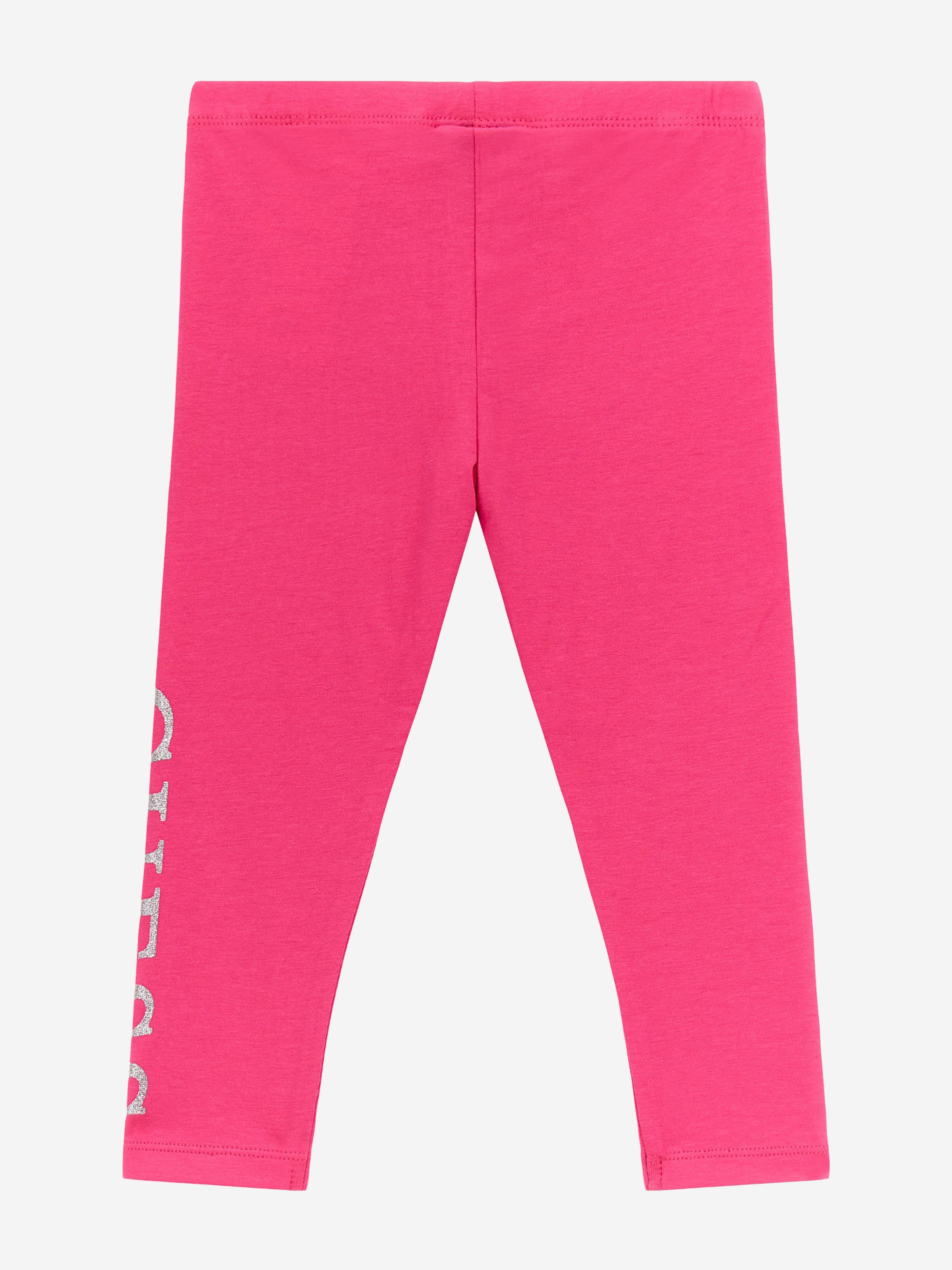 Guess Girls Logo Leggings in Pink