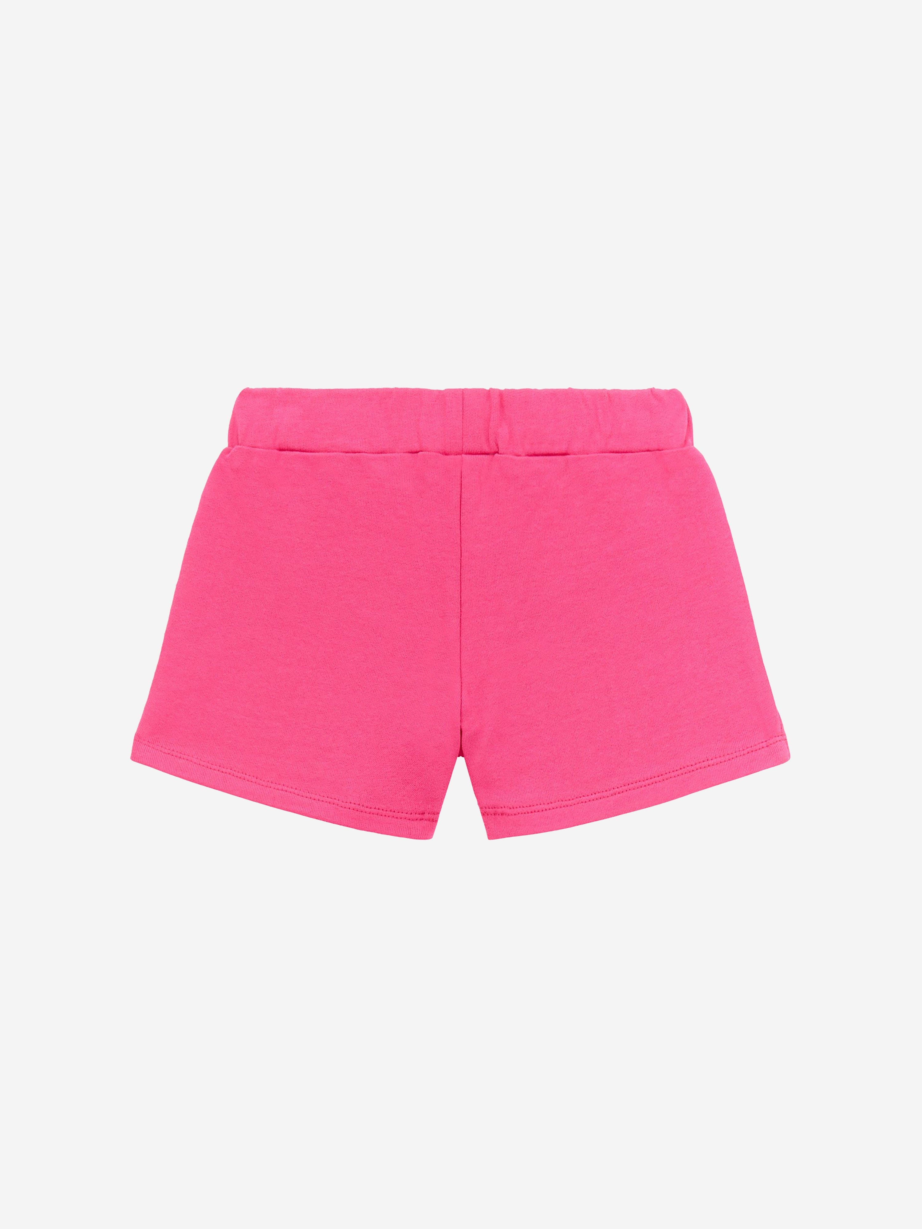 Guess Girls Logo Shorts in Pink