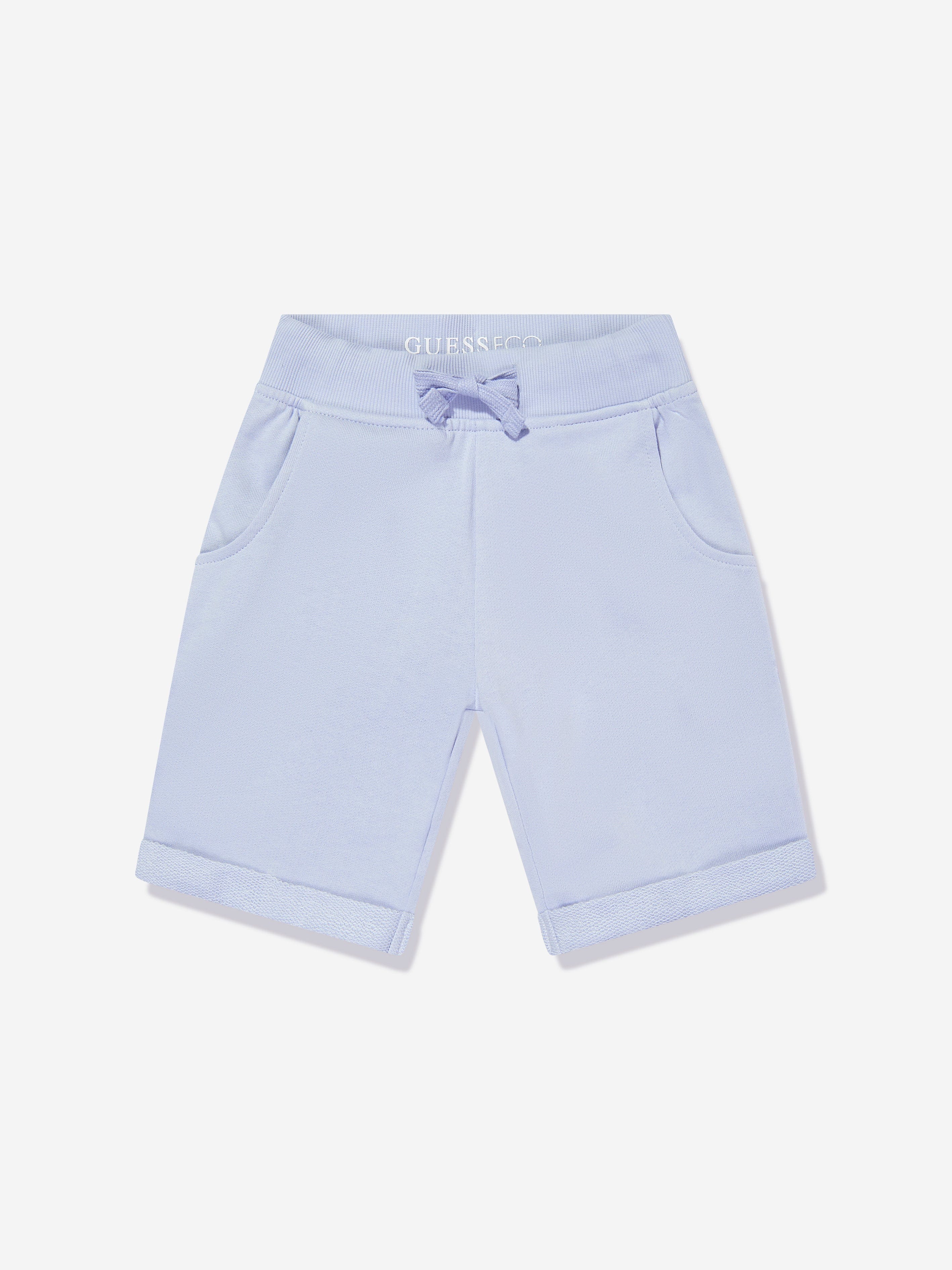 Guess Boys Logo Shorts in Blue