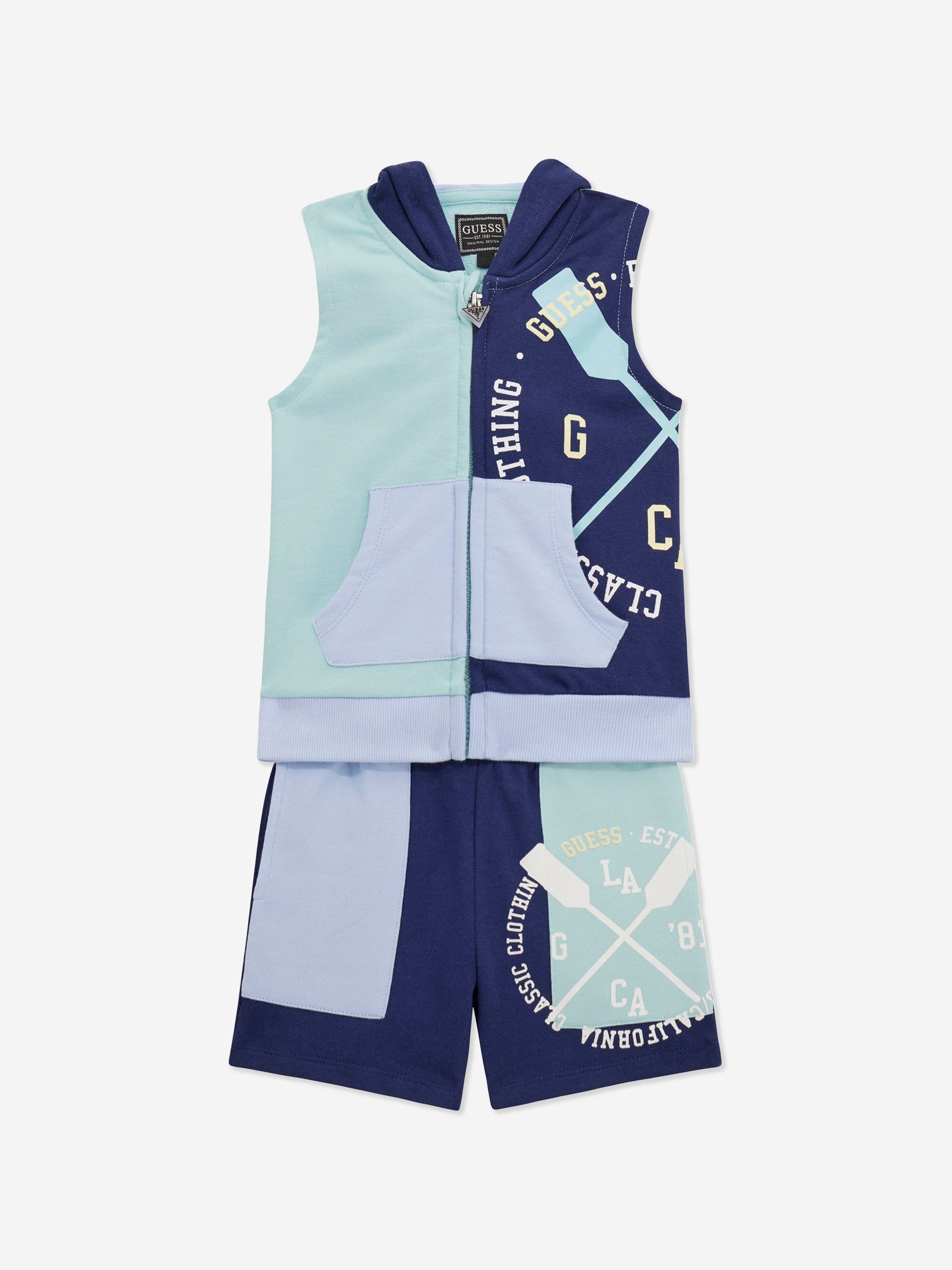 Guess Boys Shorts Set in Blue