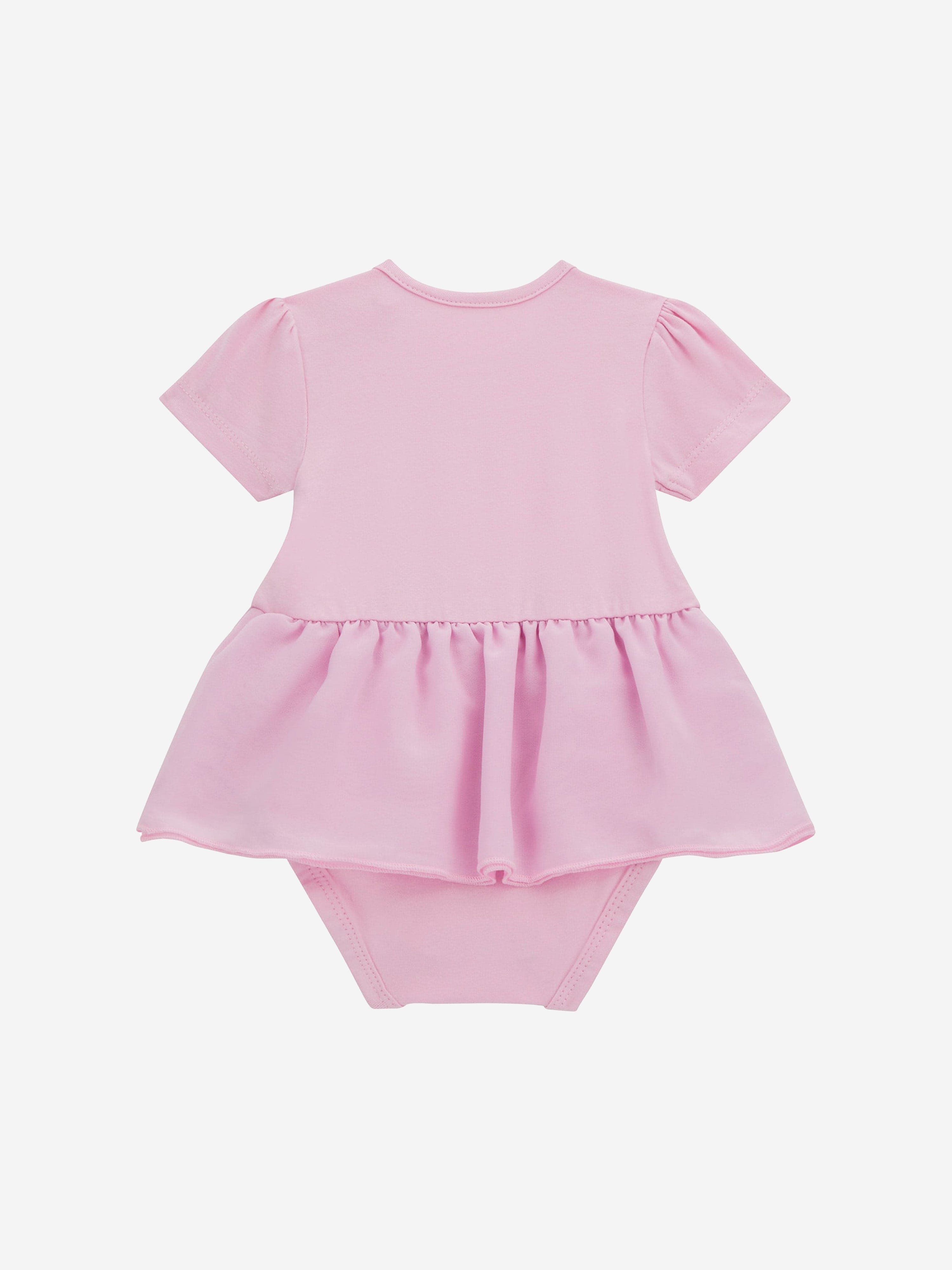 Guess Baby Girls Bodysuit Dress in Pink