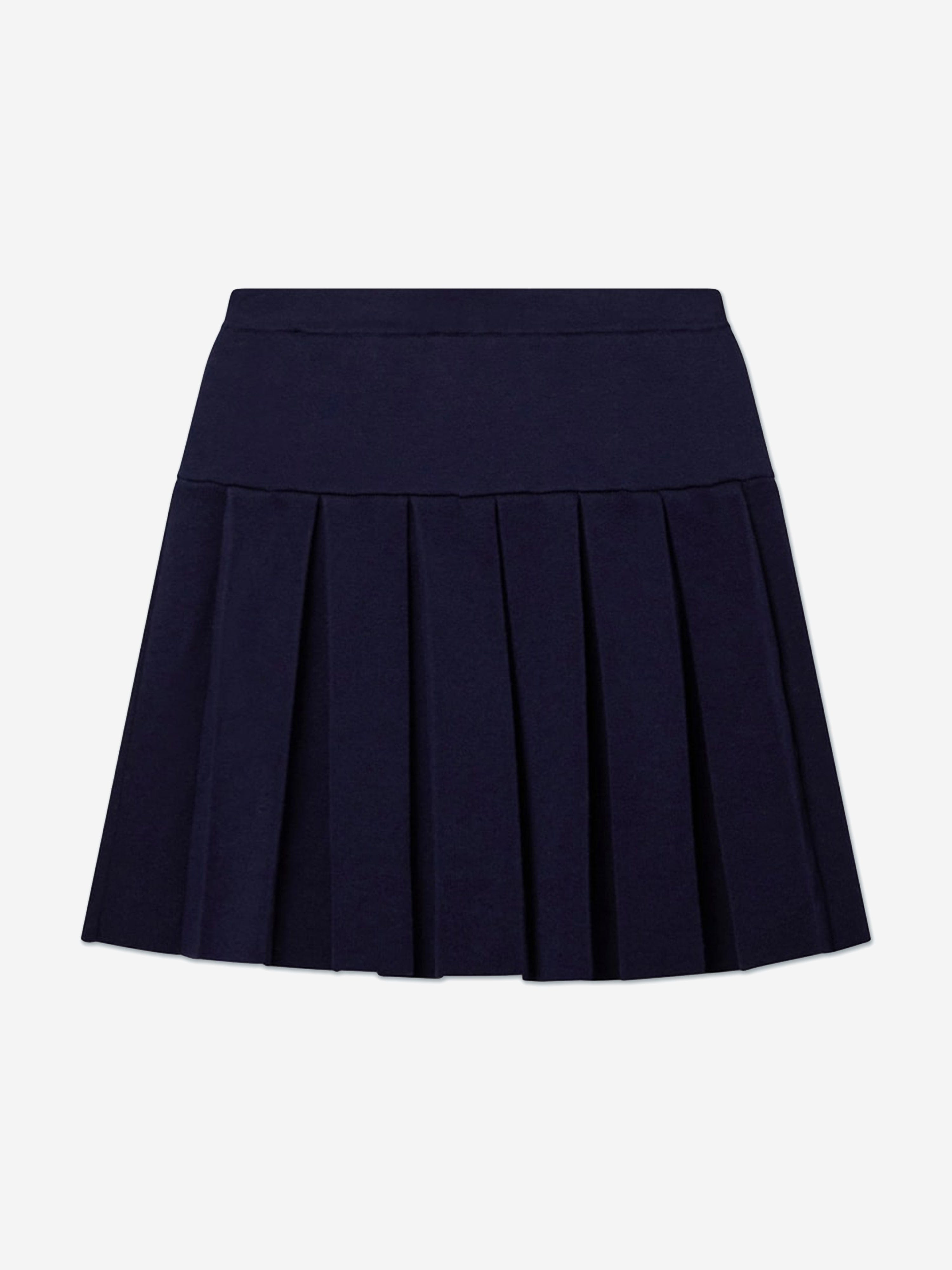 Guess Girls Polo Sweater and Skirt Set in Navy