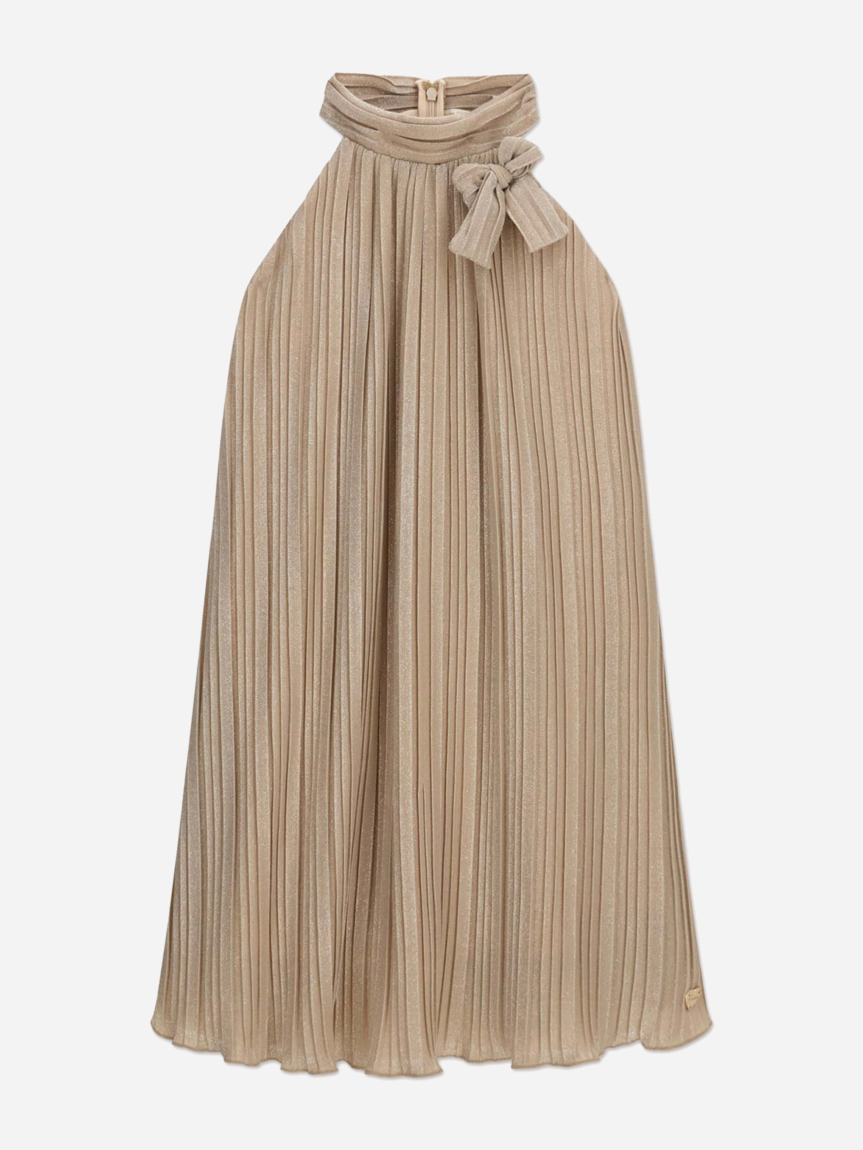 Guess Girls Sleeveless Ceremony Dress in Beige