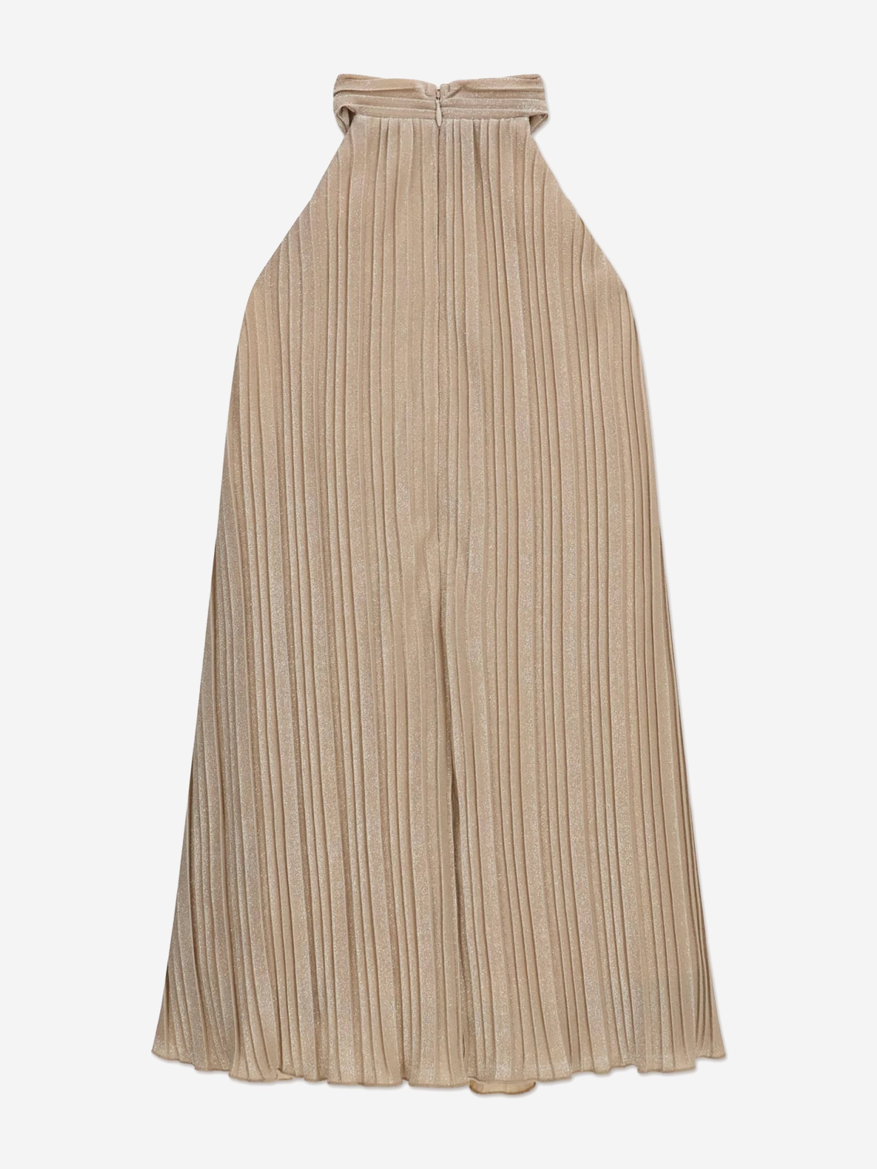 Guess Girls Sleeveless Ceremony Dress in Beige