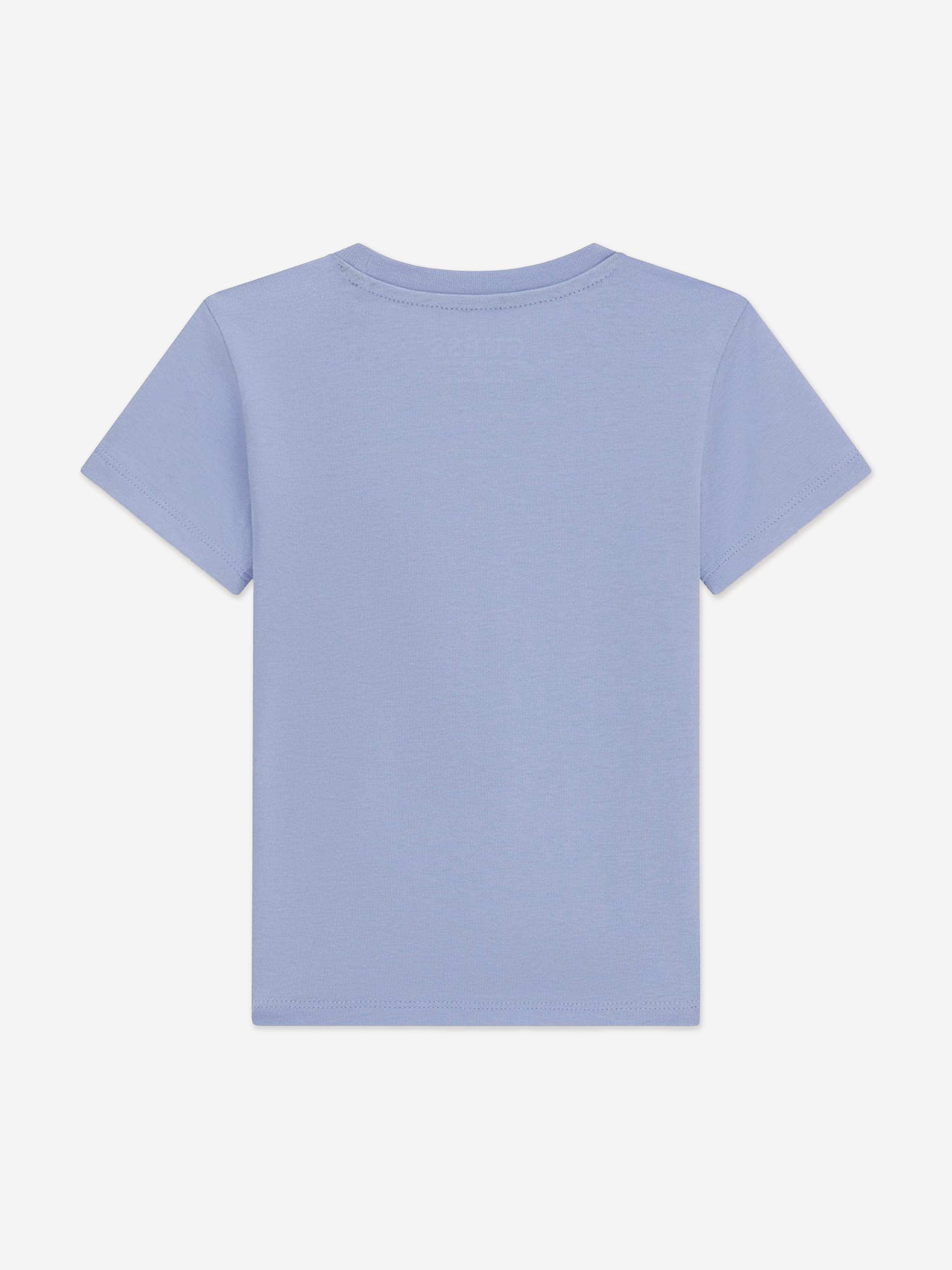 Guess Boys Bear Logo T-Shirt in Blue