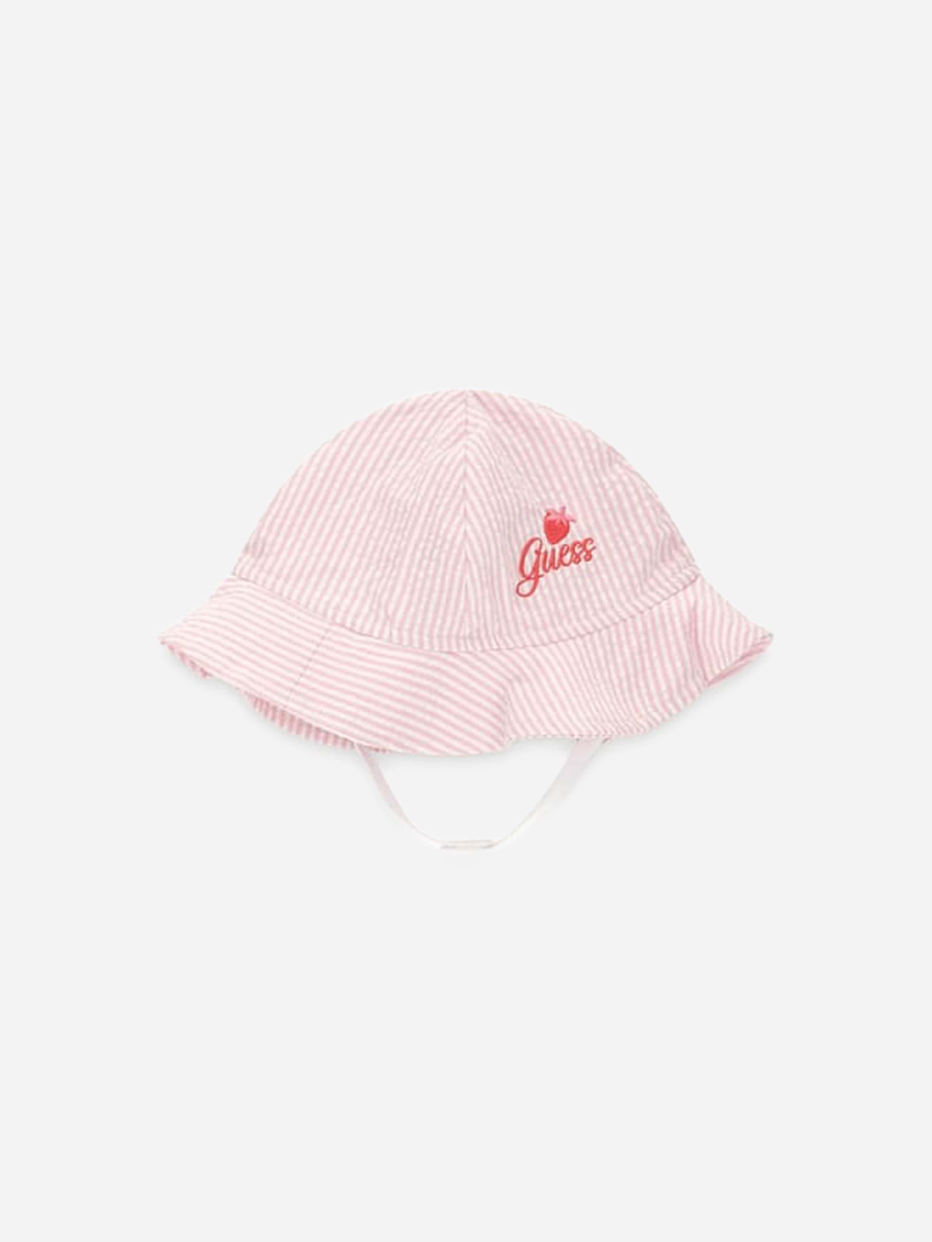 Guess Baby Girls Striped Dress Set in Pink