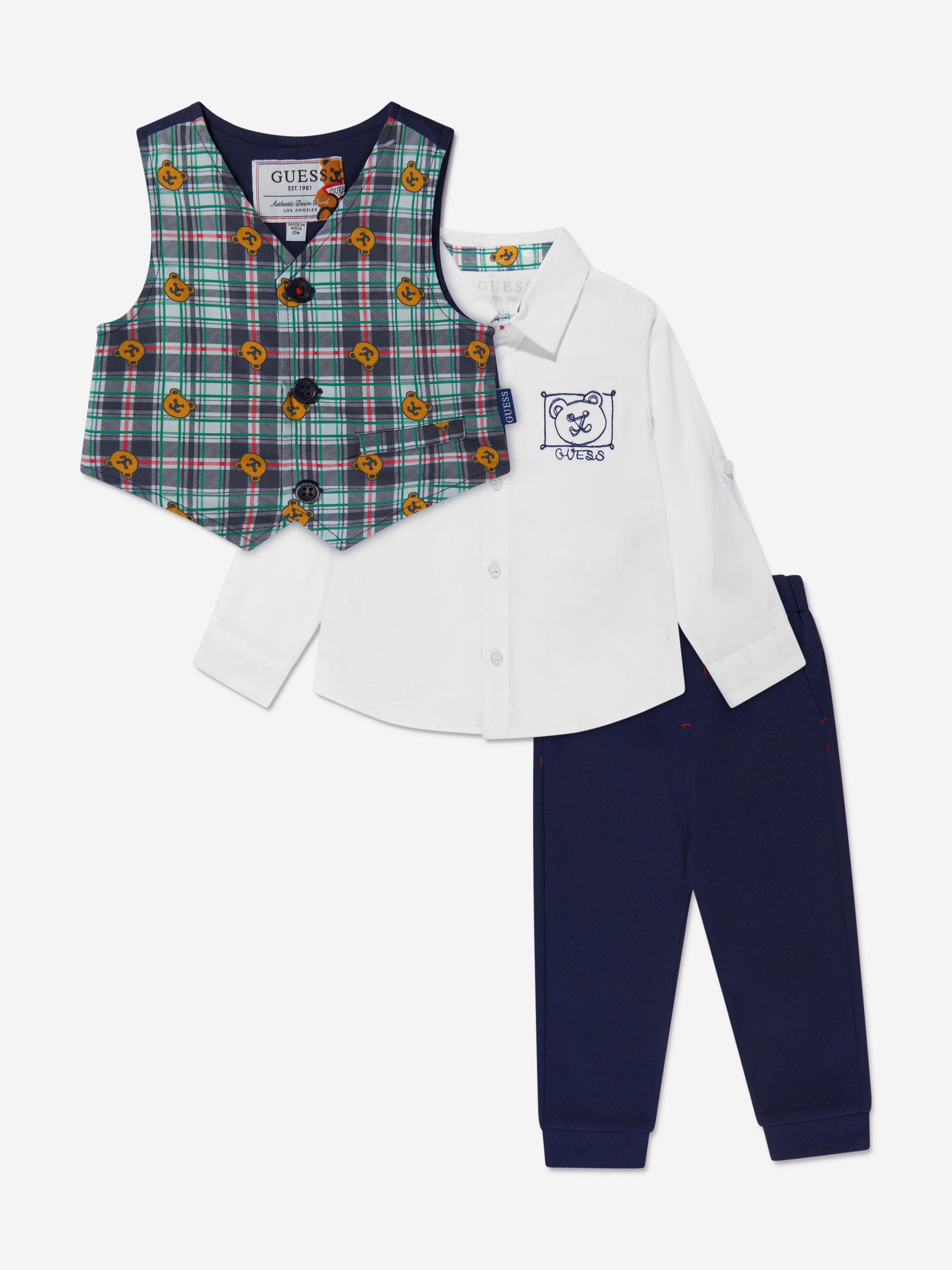 Guess Baby Boys 3 Piece Set