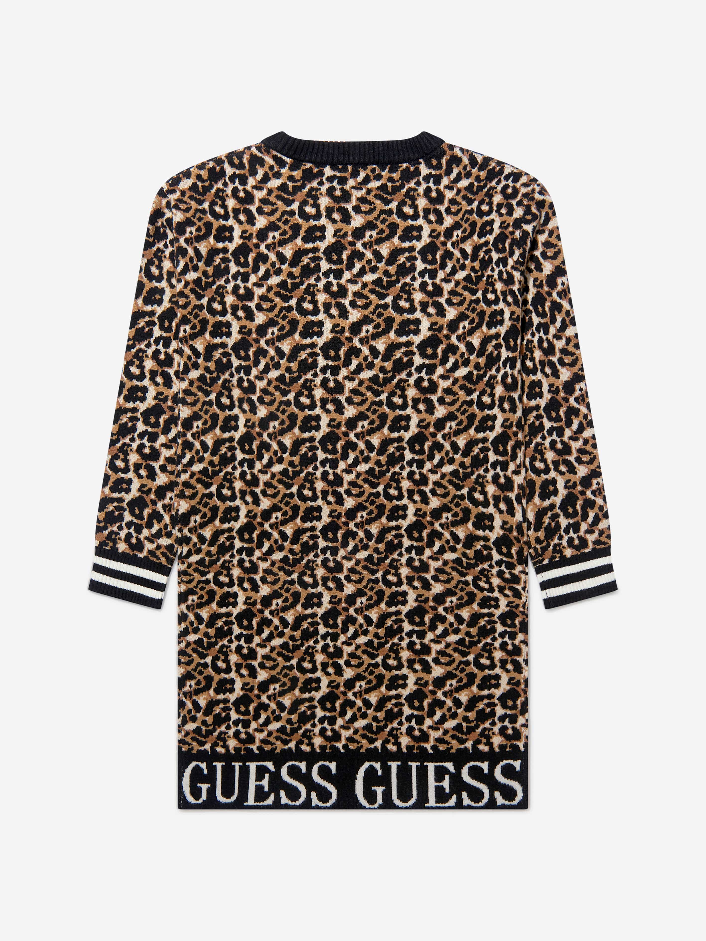 Guess Girls Long Sleeve Sweater Dress