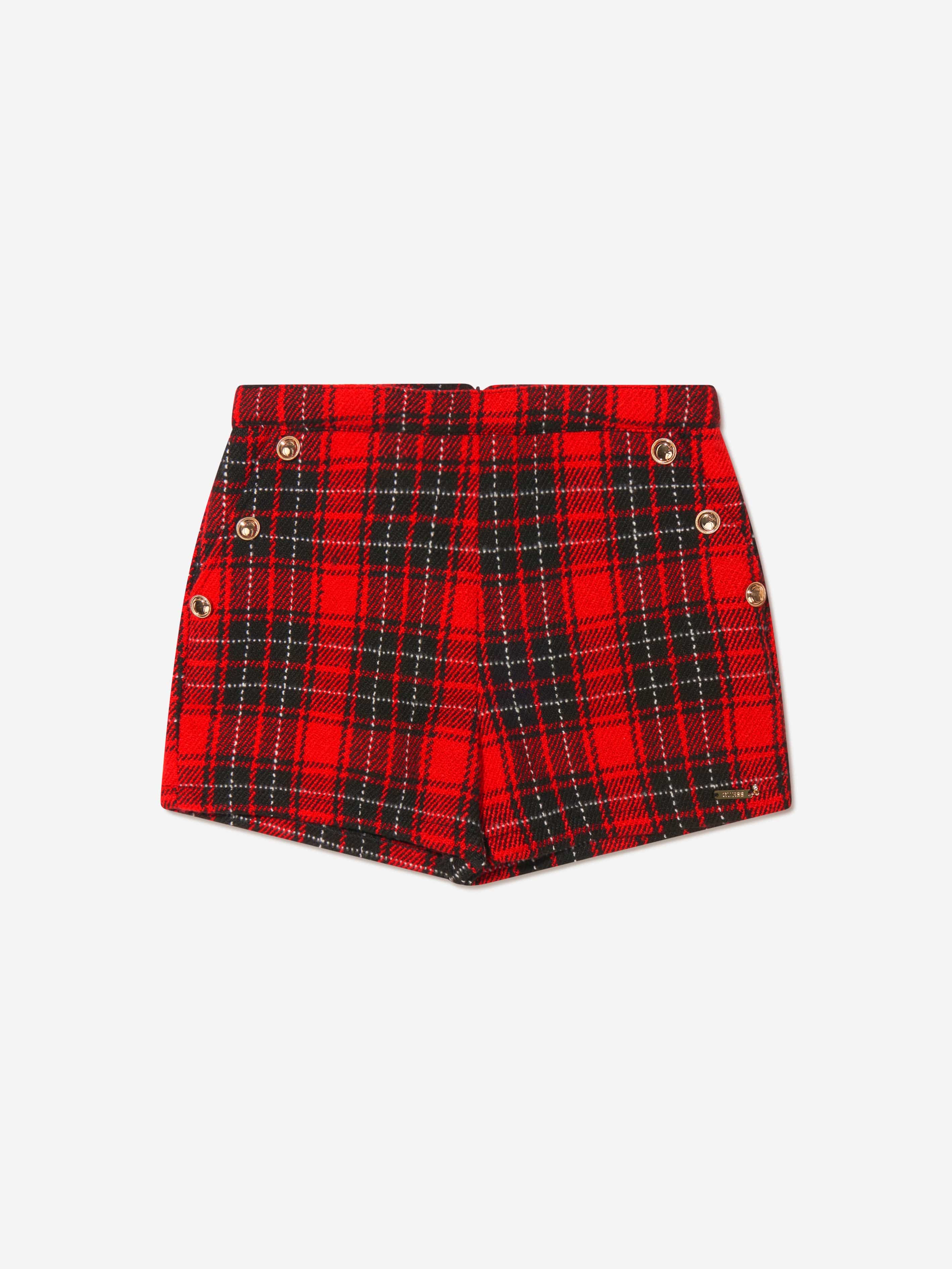 Guess Girls Tartan Shorts