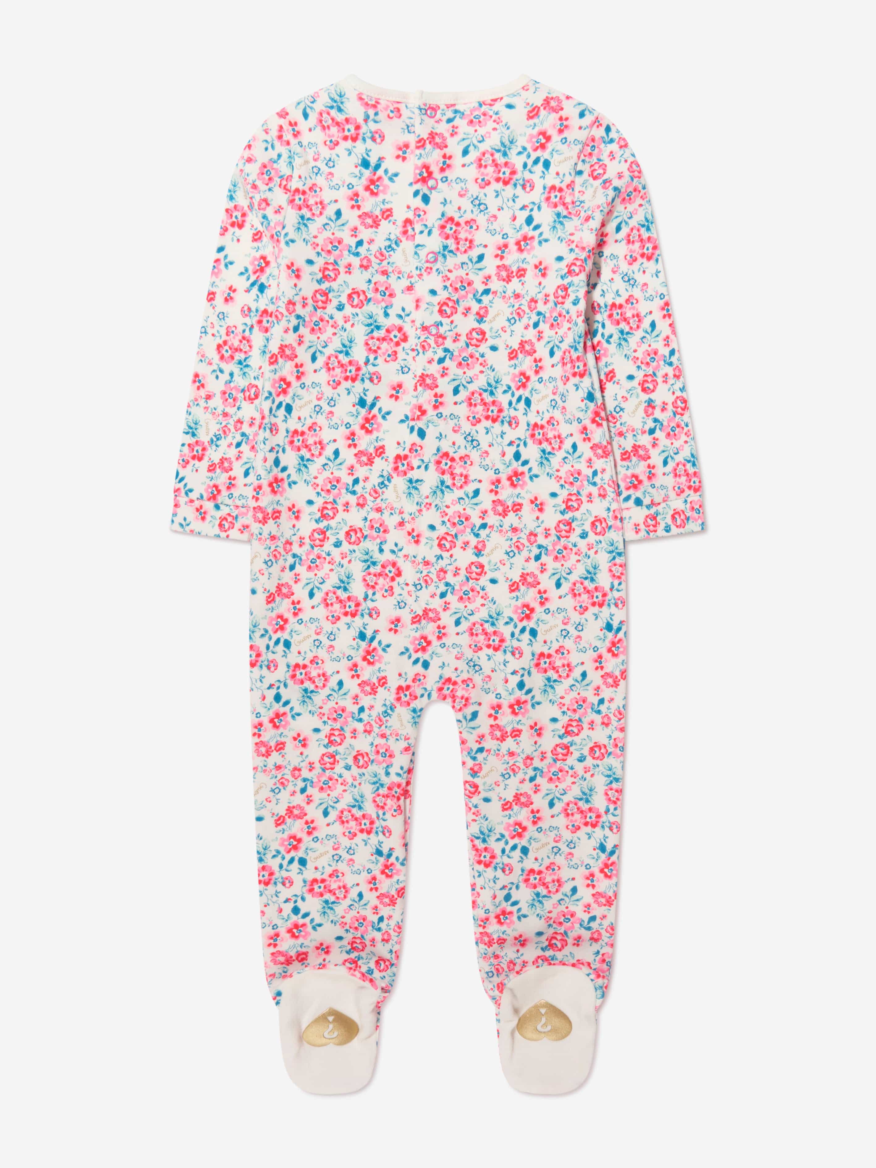 Guess Baby Girls Floral Print Babygrow