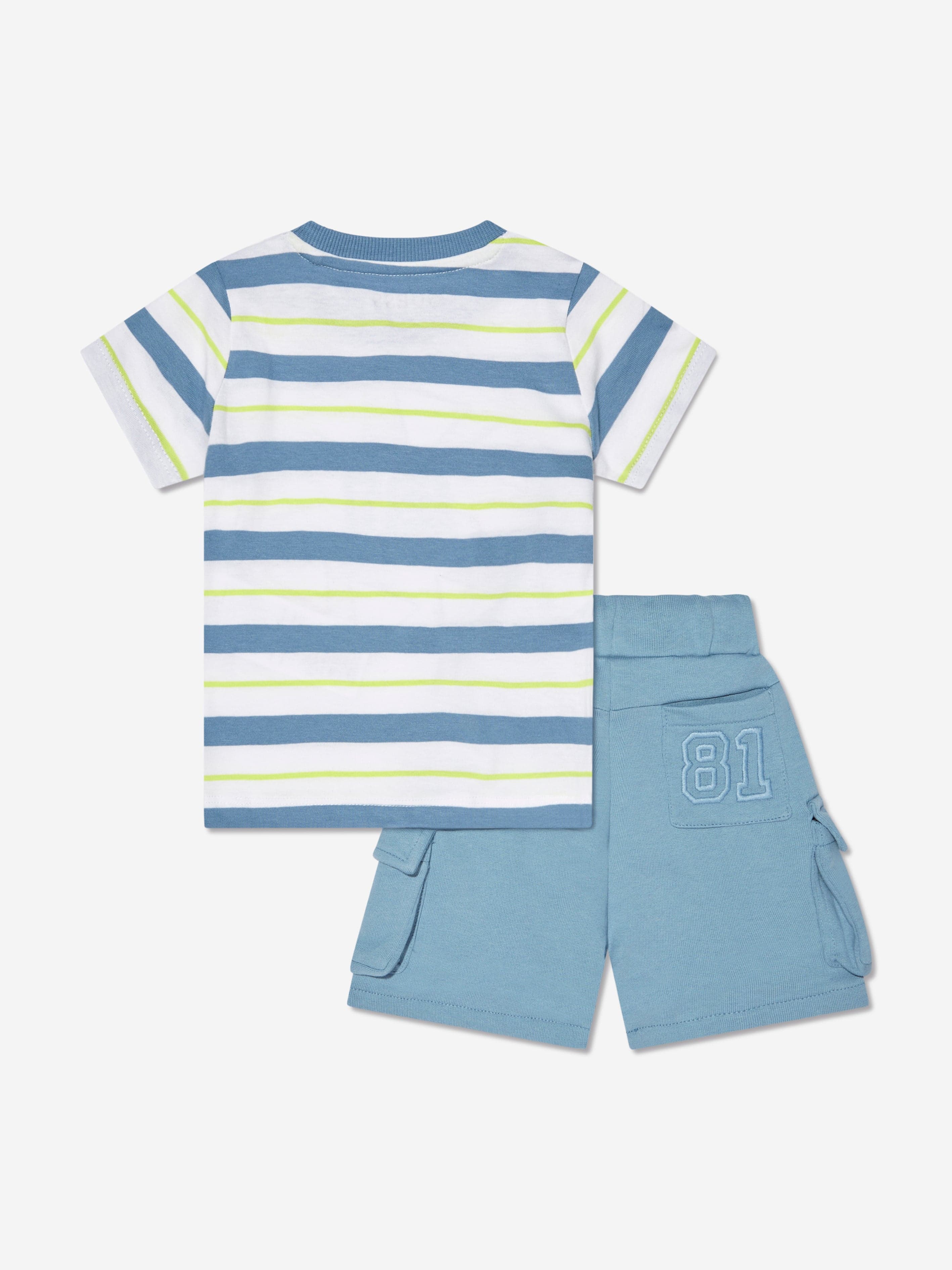 Guess Baby Boys T-Shirt And Shorts Set in Blue