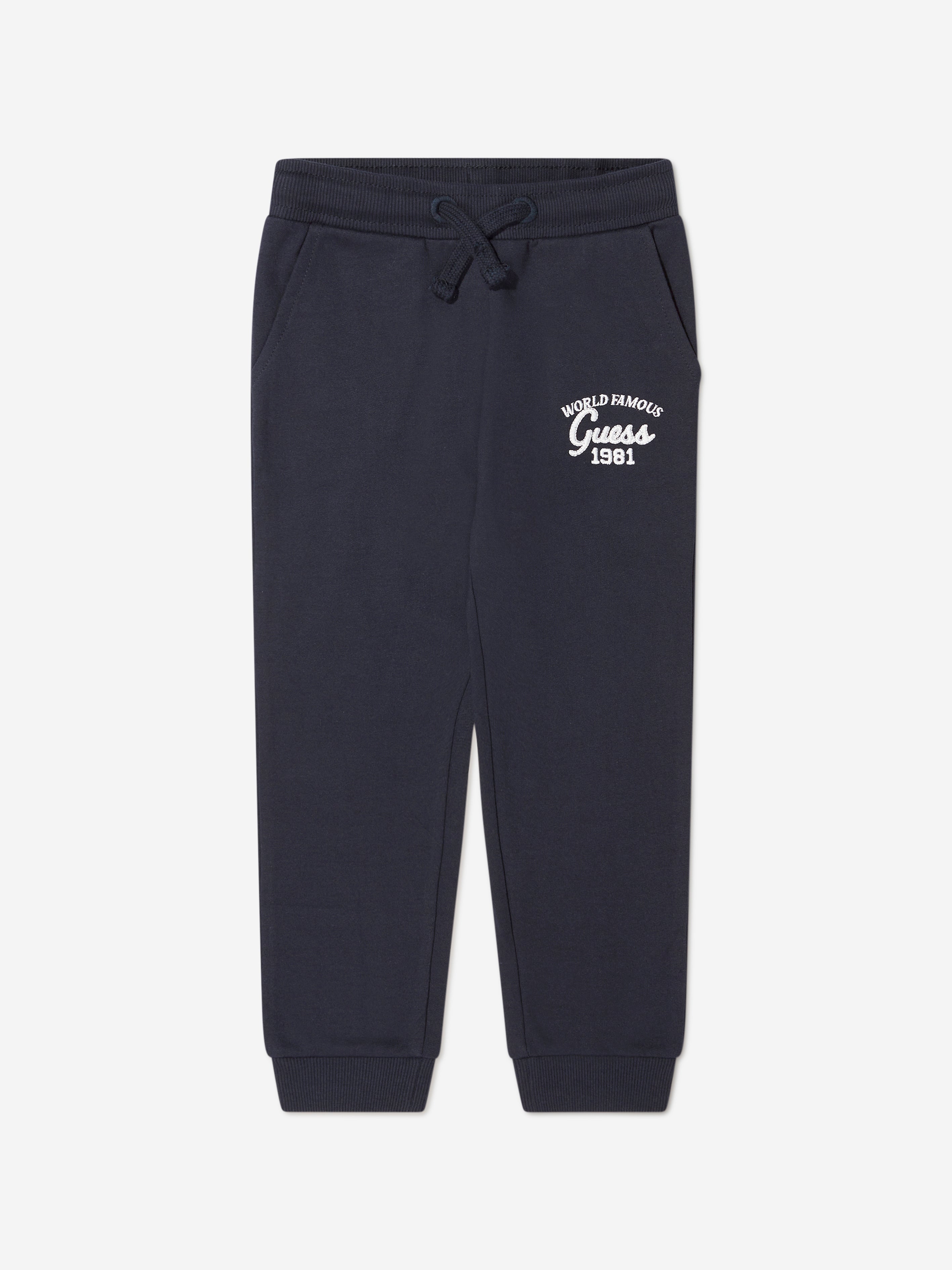 Guess Boys Logo Tracksuit in Navy