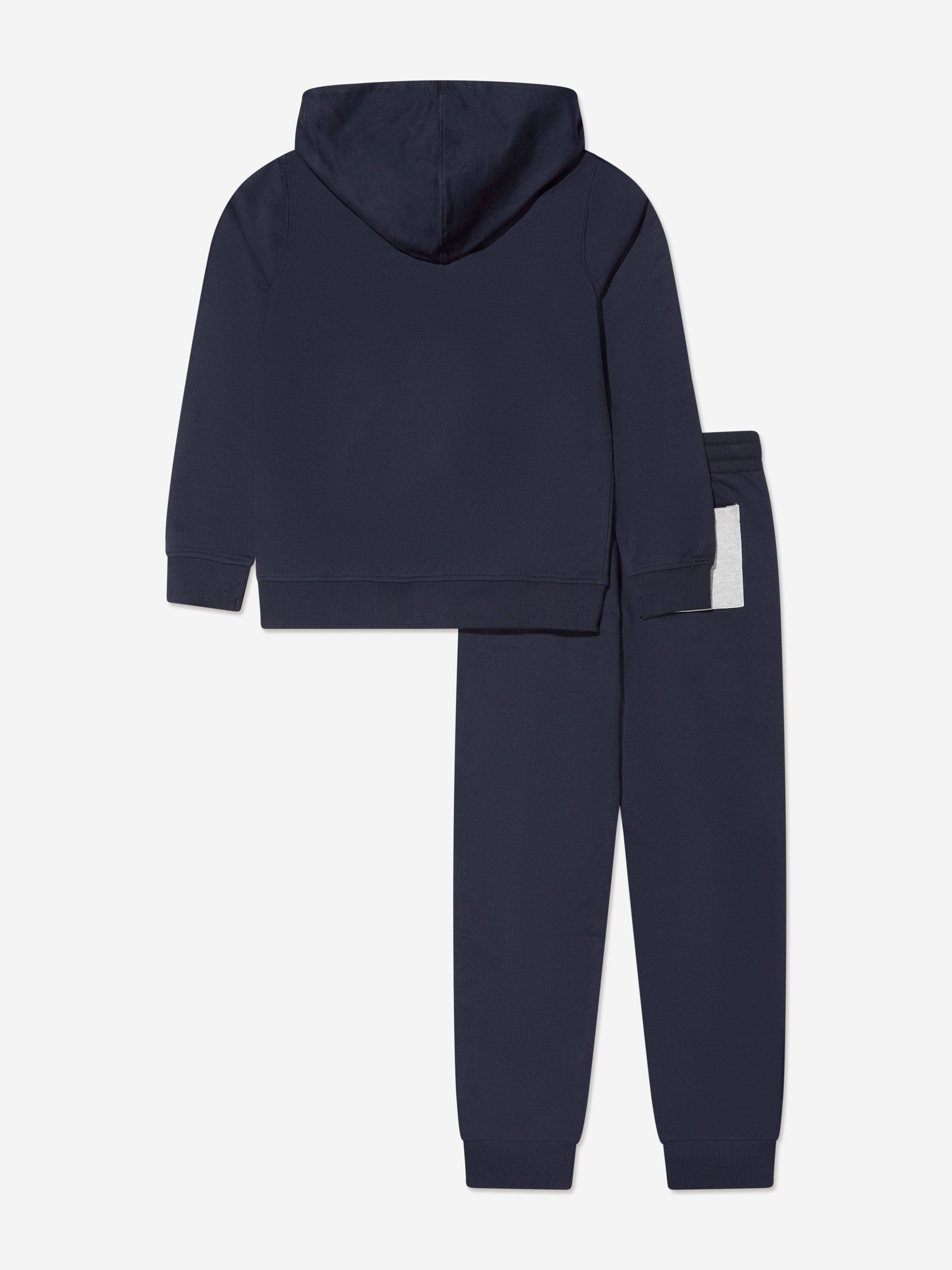 Guess Boys Logo Tracksuit in Navy