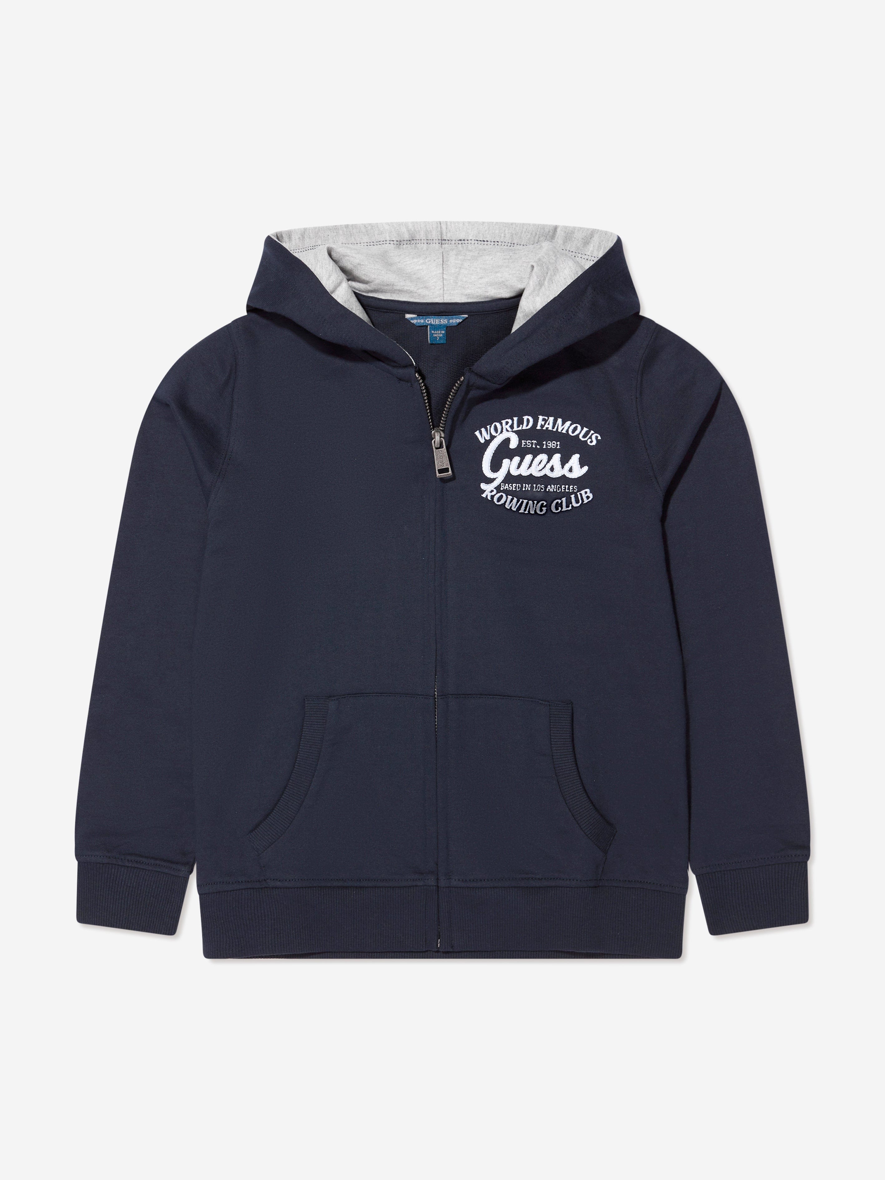 Guess Boys Logo Tracksuit in Navy