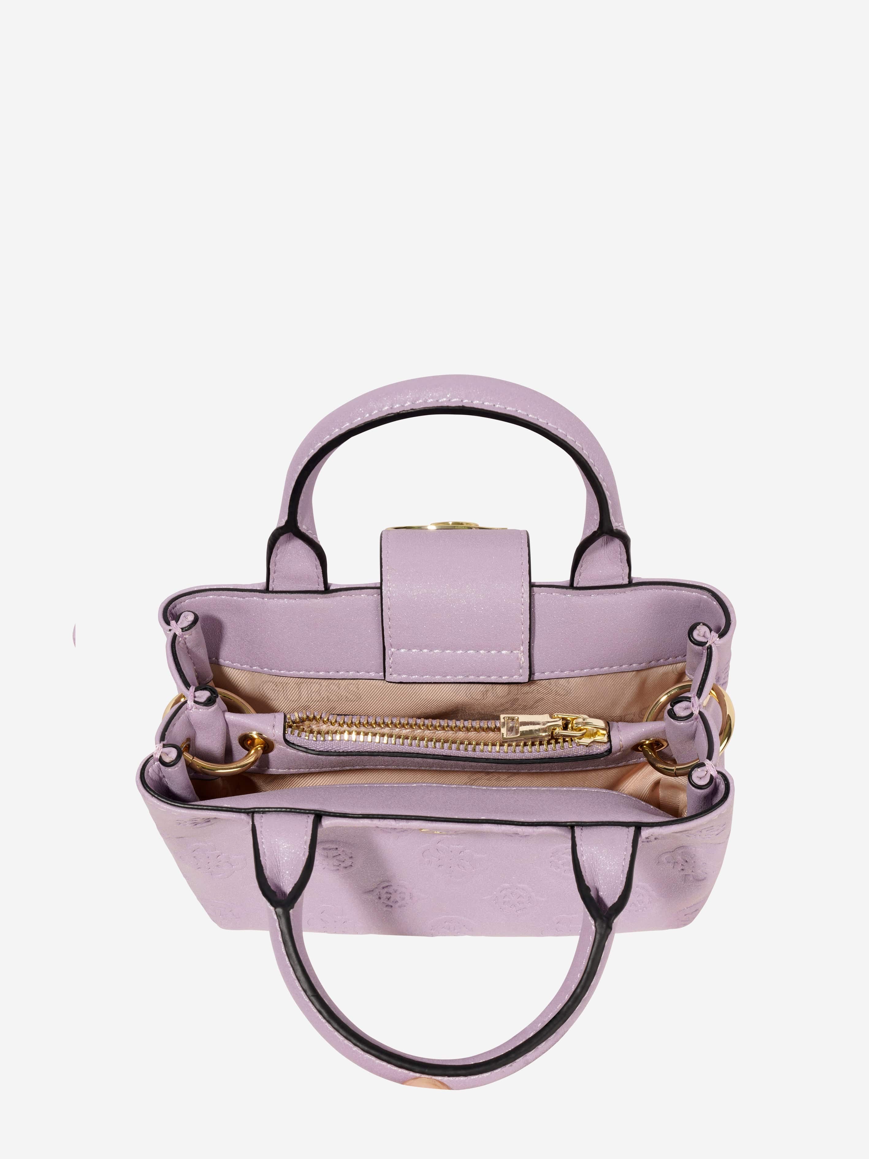 Guess Girls Mini Satchel Bag in Lilac