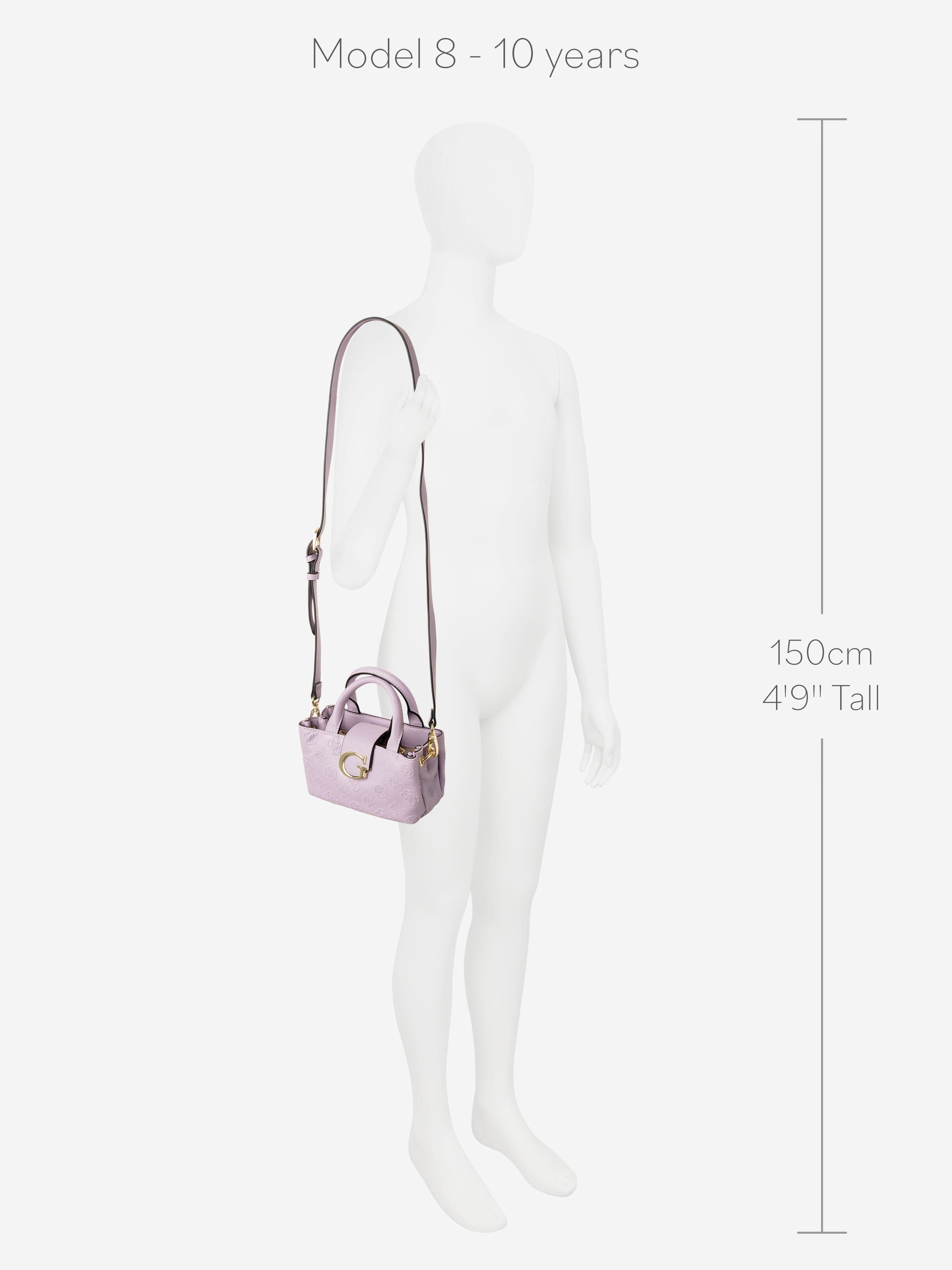 Guess Girls Mini Satchel Bag in Lilac