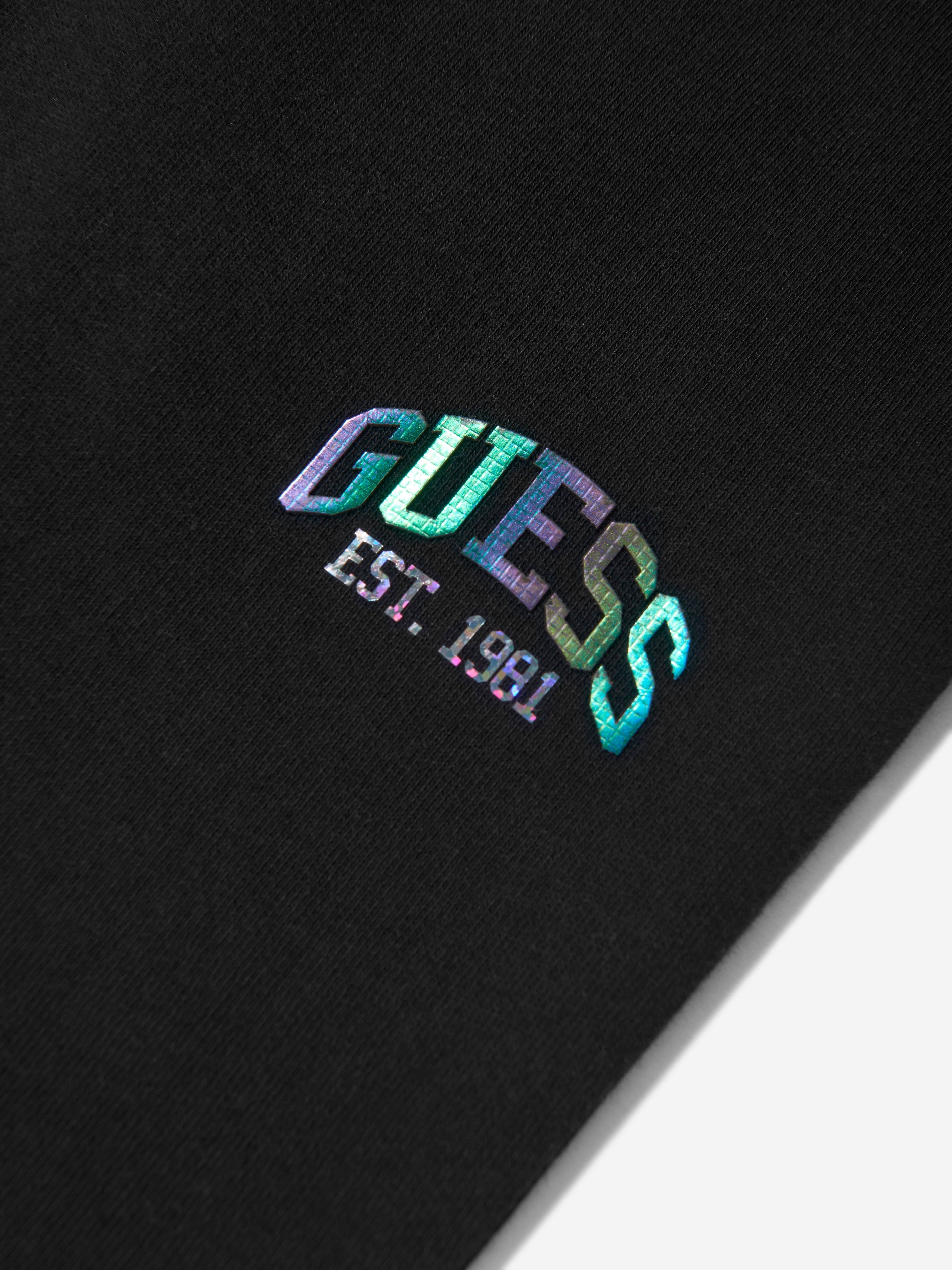 Guess Girls Logo Joggers in Black