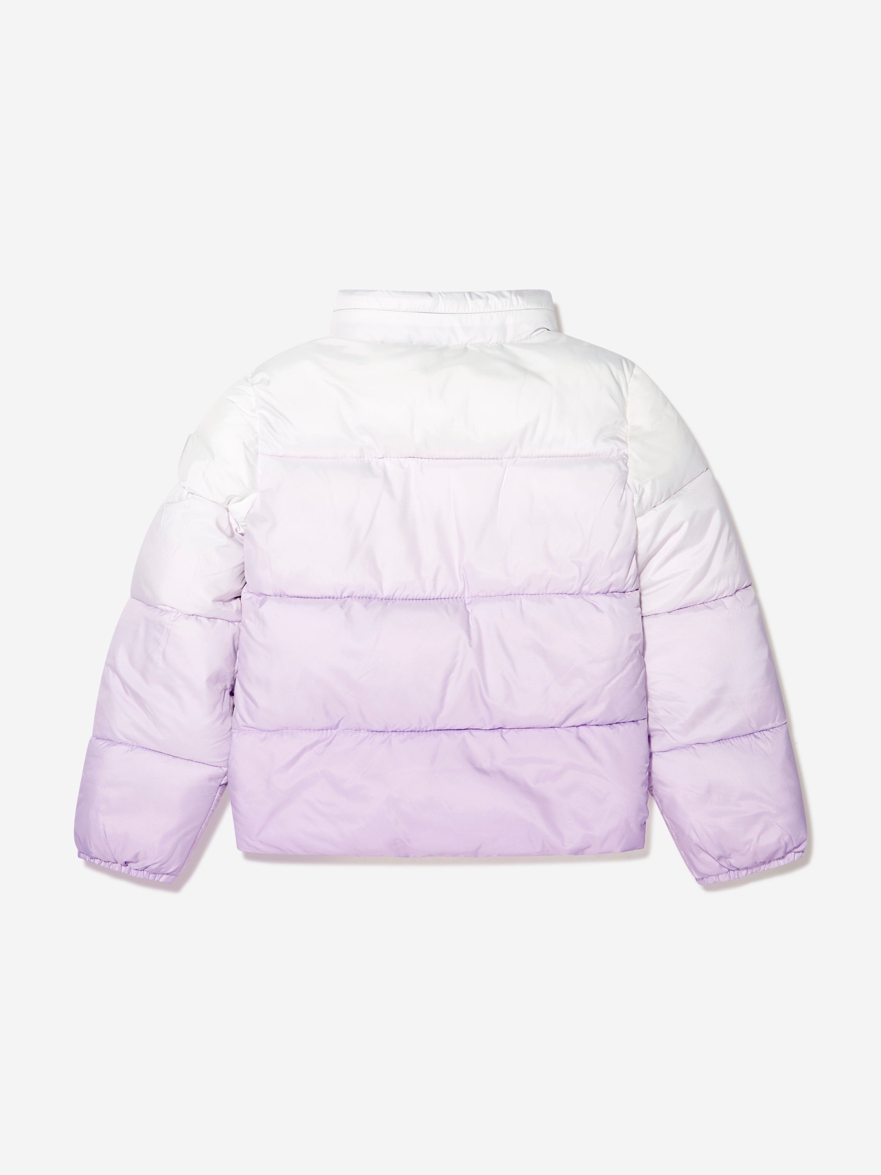 Guess Girls Padded Jacket in Lilac