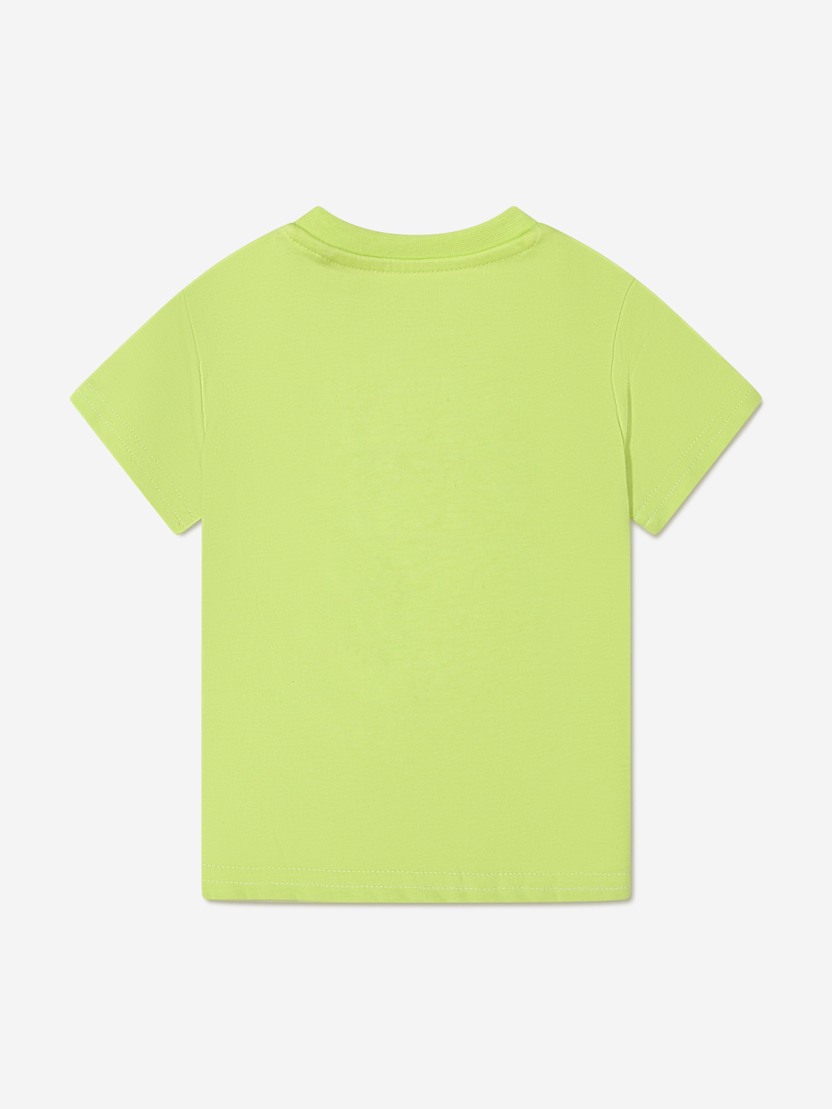 Guess Baby Boys Logo T-Shirt in Lime