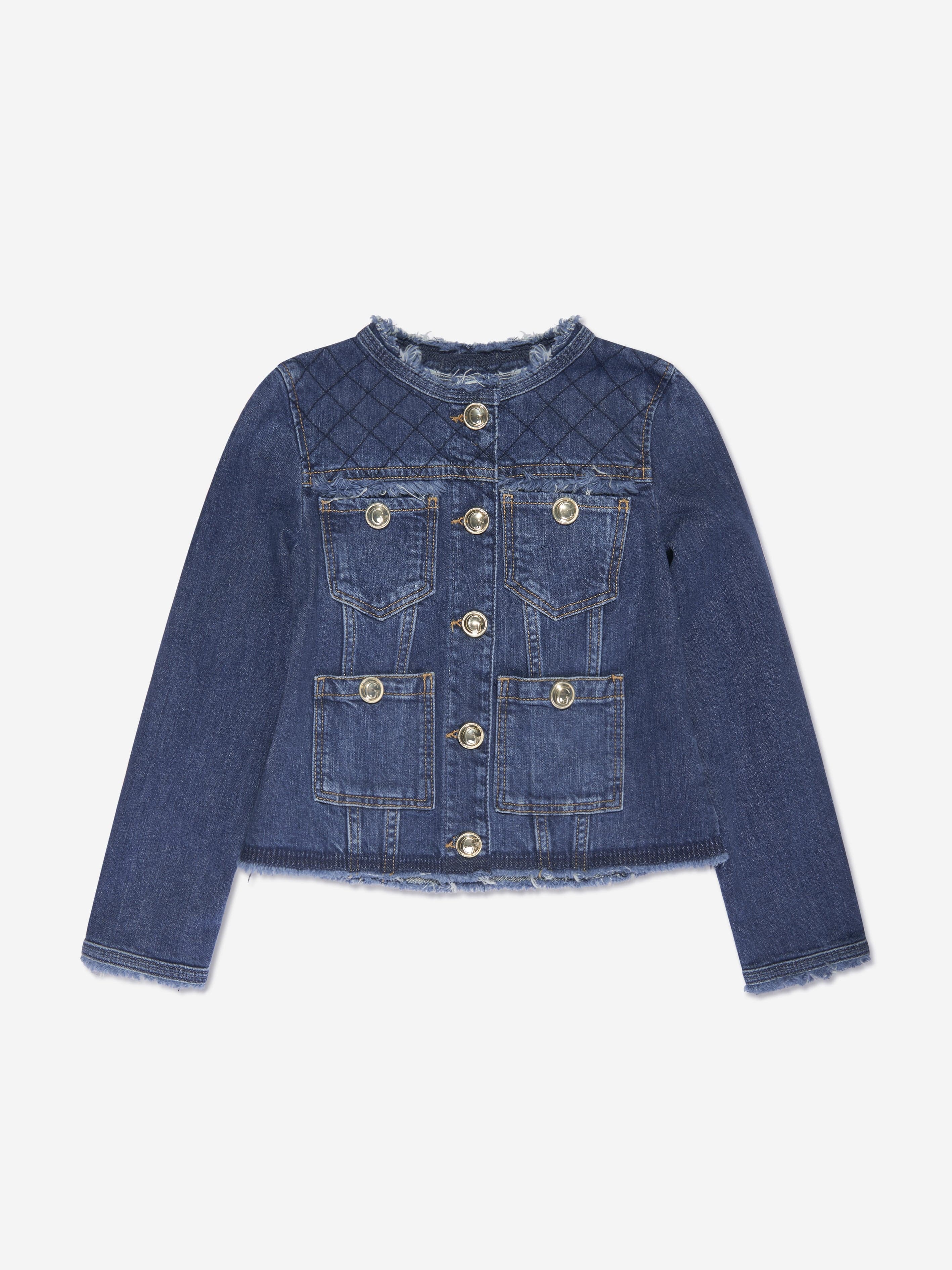 Guess Girls Denim Jacket in Blue