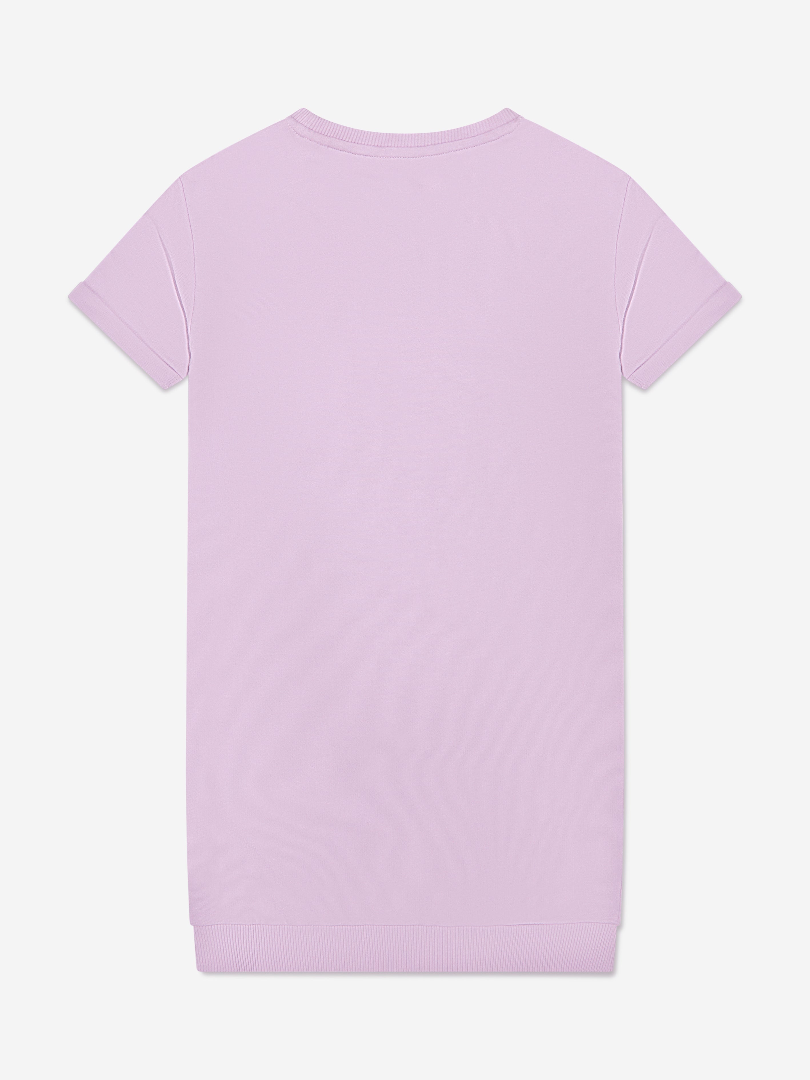 Guess Girls T-Shirt Dress in Lilac