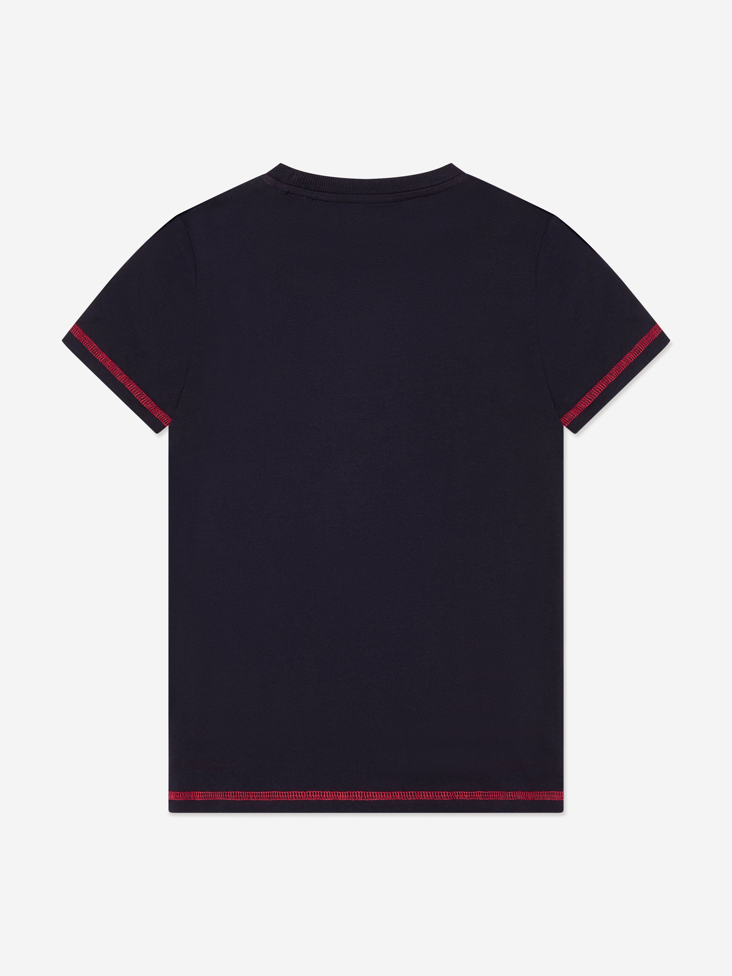 Guess Boys Logo T-Shirt in Navy