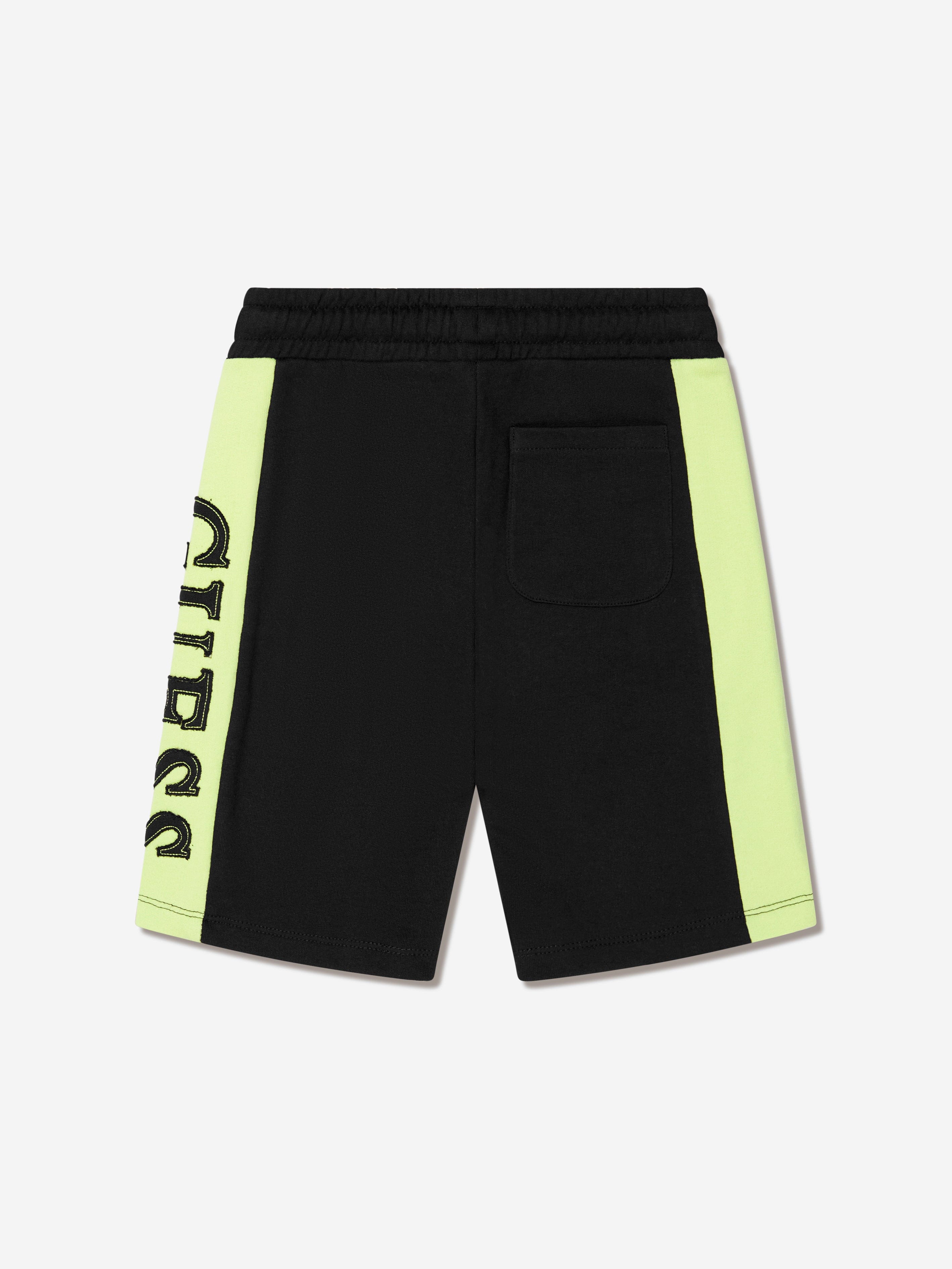 Guess Boys Logo Tape Shorts in Black