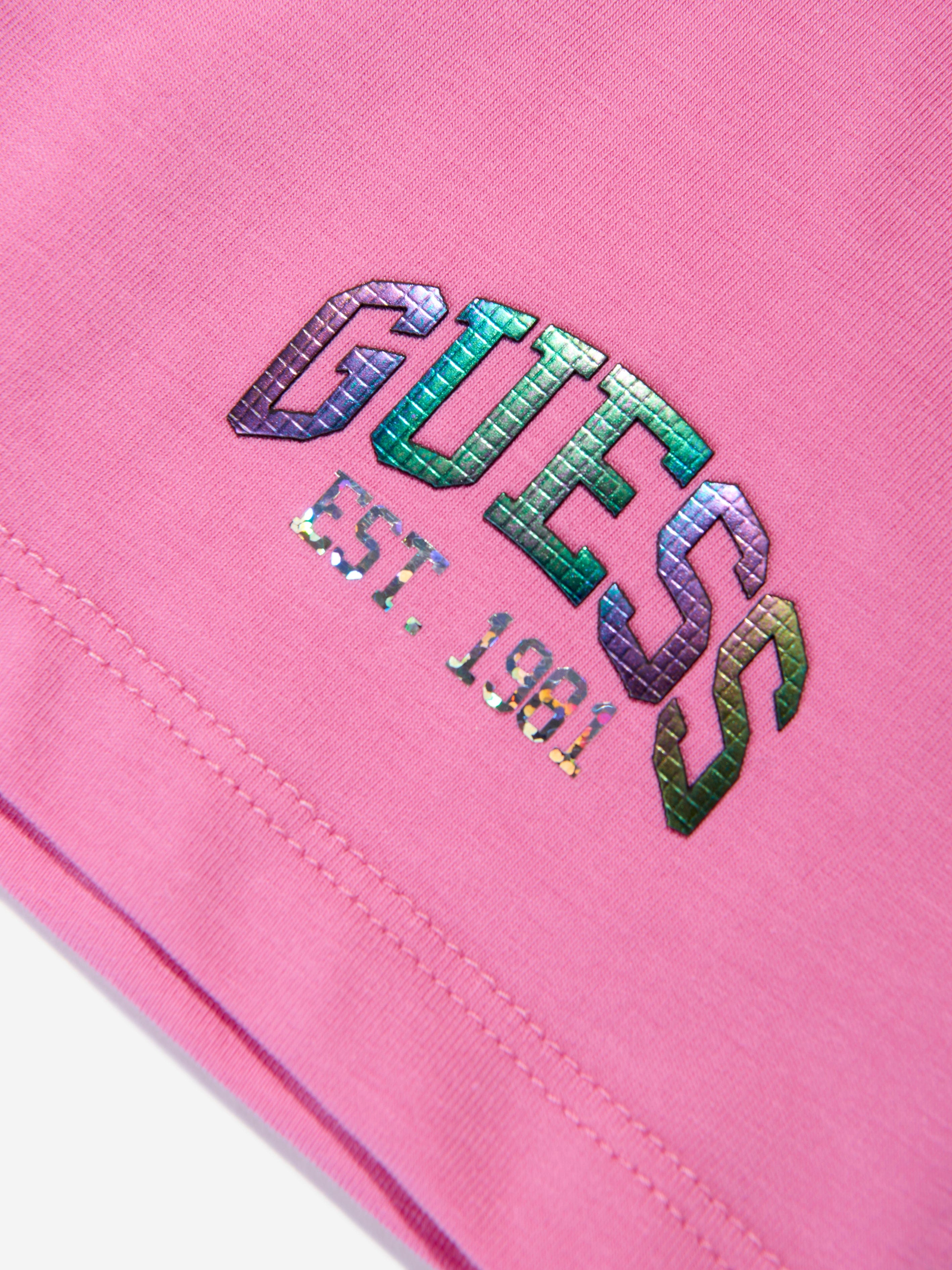 Guess Girls Cycling Shorts in Pink